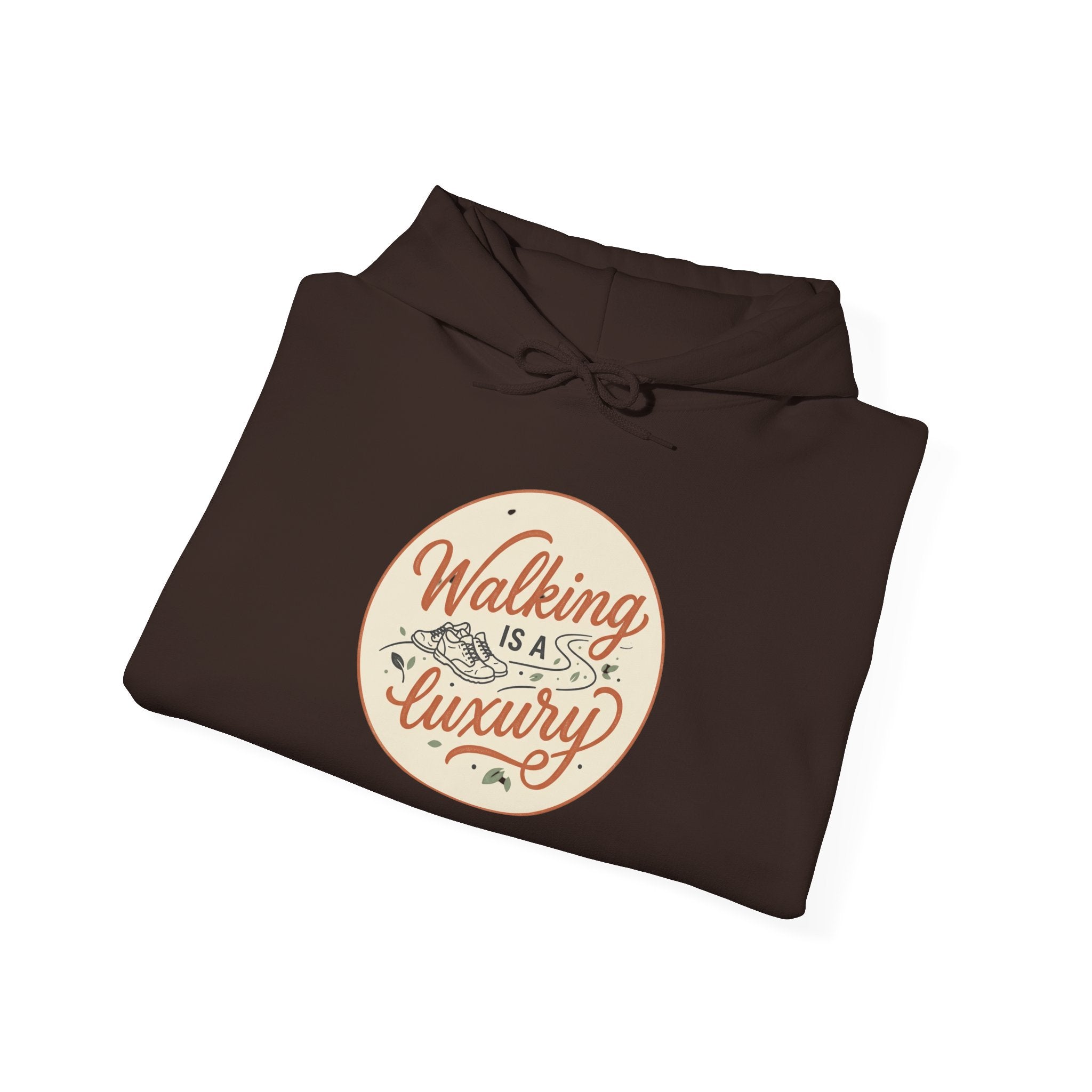 Walking is a Luxury Unisex Heavy Blend™ Hooded Sweatshirt