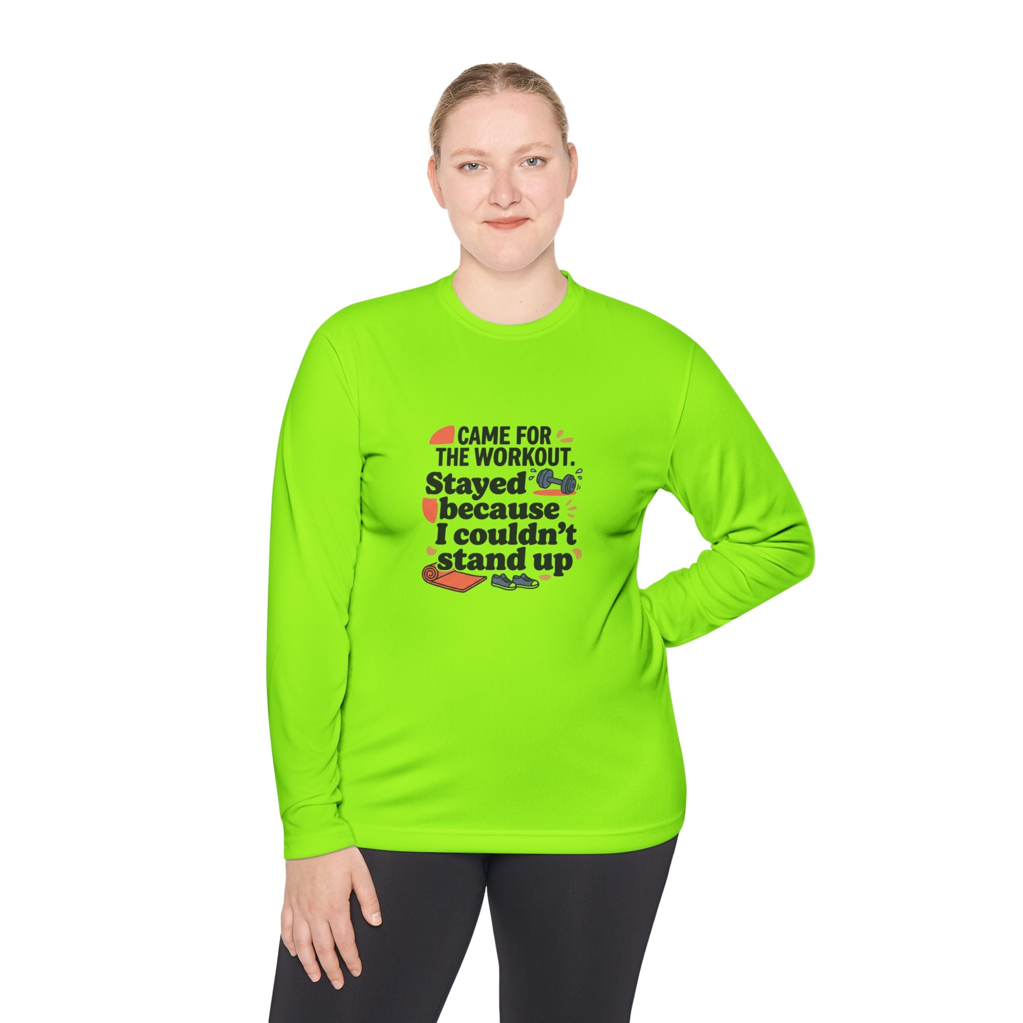 Came for the Workout Unisex Lightweight Long Sleeve Tee