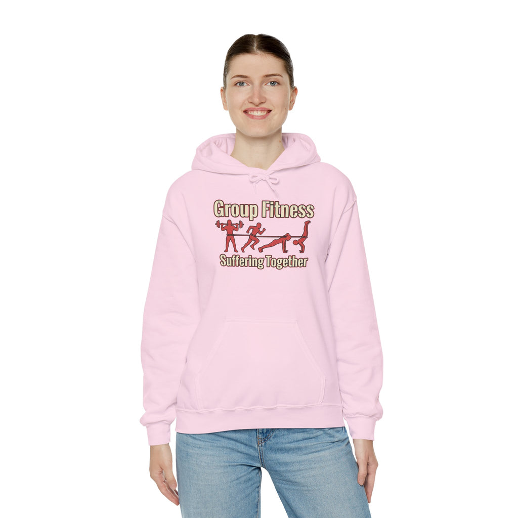 Group Fitness Suffering Together Unisex Heavy Blend™ Hooded Sweatshirt
