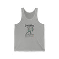 Exercising Because Punching People is Frowned Upon Unisex Jersey Tank
