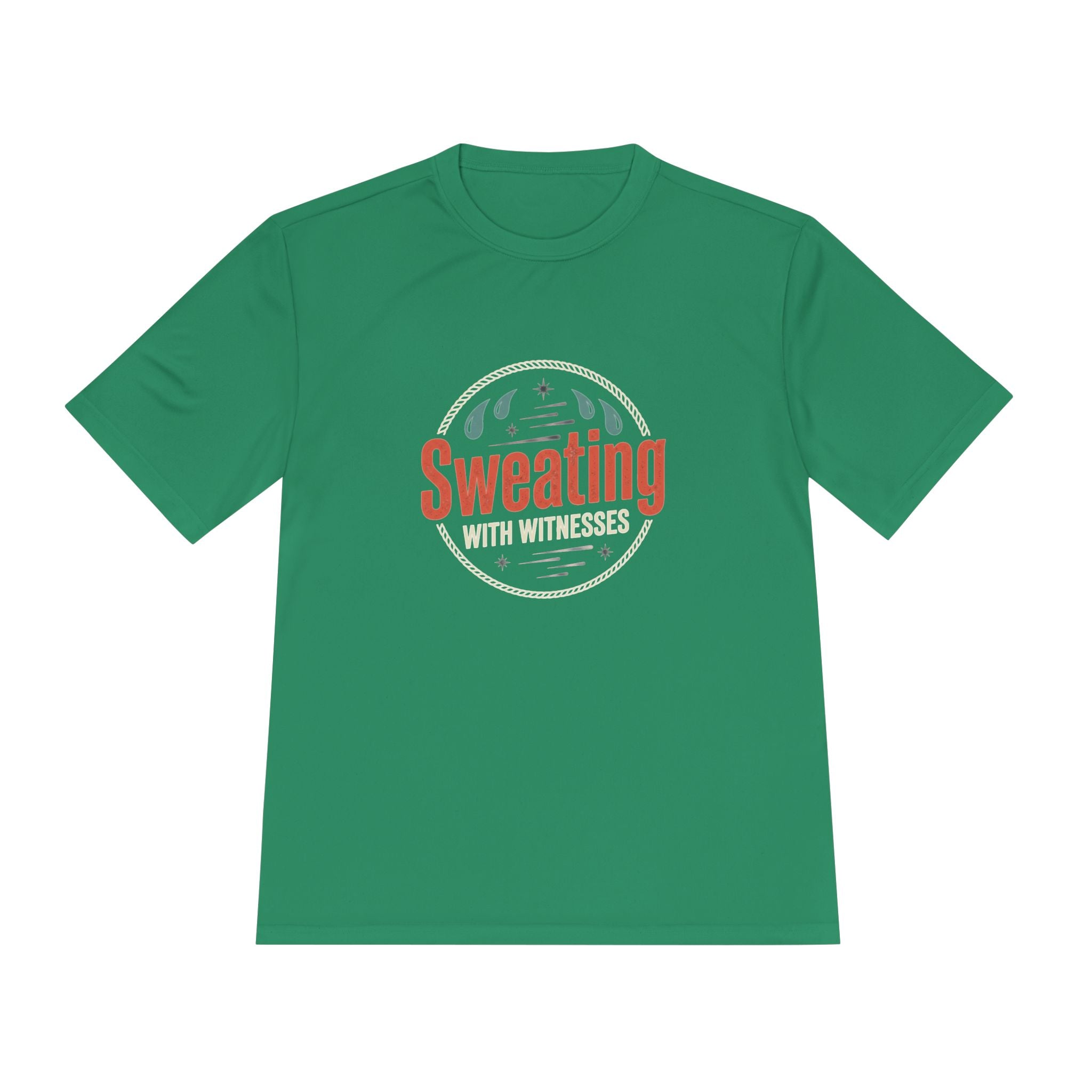 Sweating with Witnesses Unisex Moisture Wicking Tee
