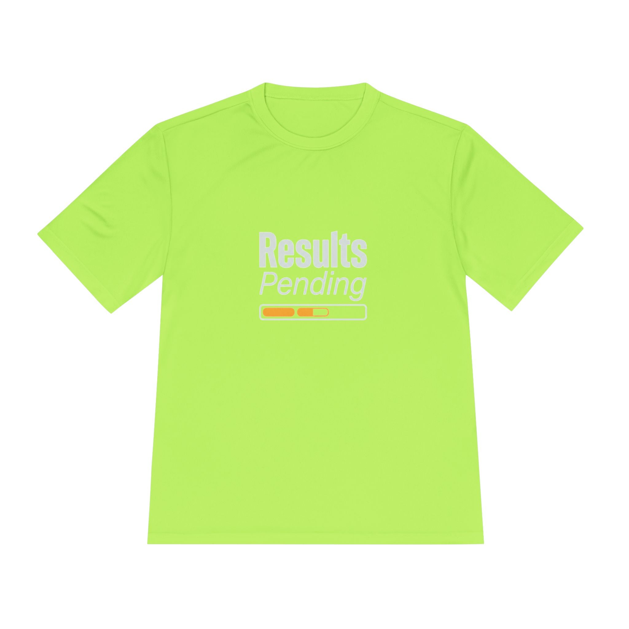 Results Pending Unisex Moisture Wicking Tee
