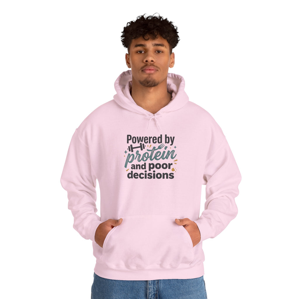Powered by Protein Unisex Heavy Blend™ Hooded Sweatshirt