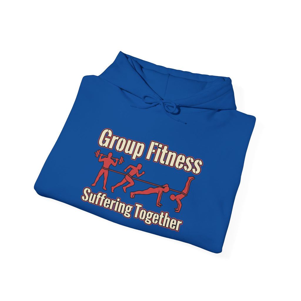 Group Fitness Suffering Together Unisex Heavy Blend™ Hooded Sweatshirt