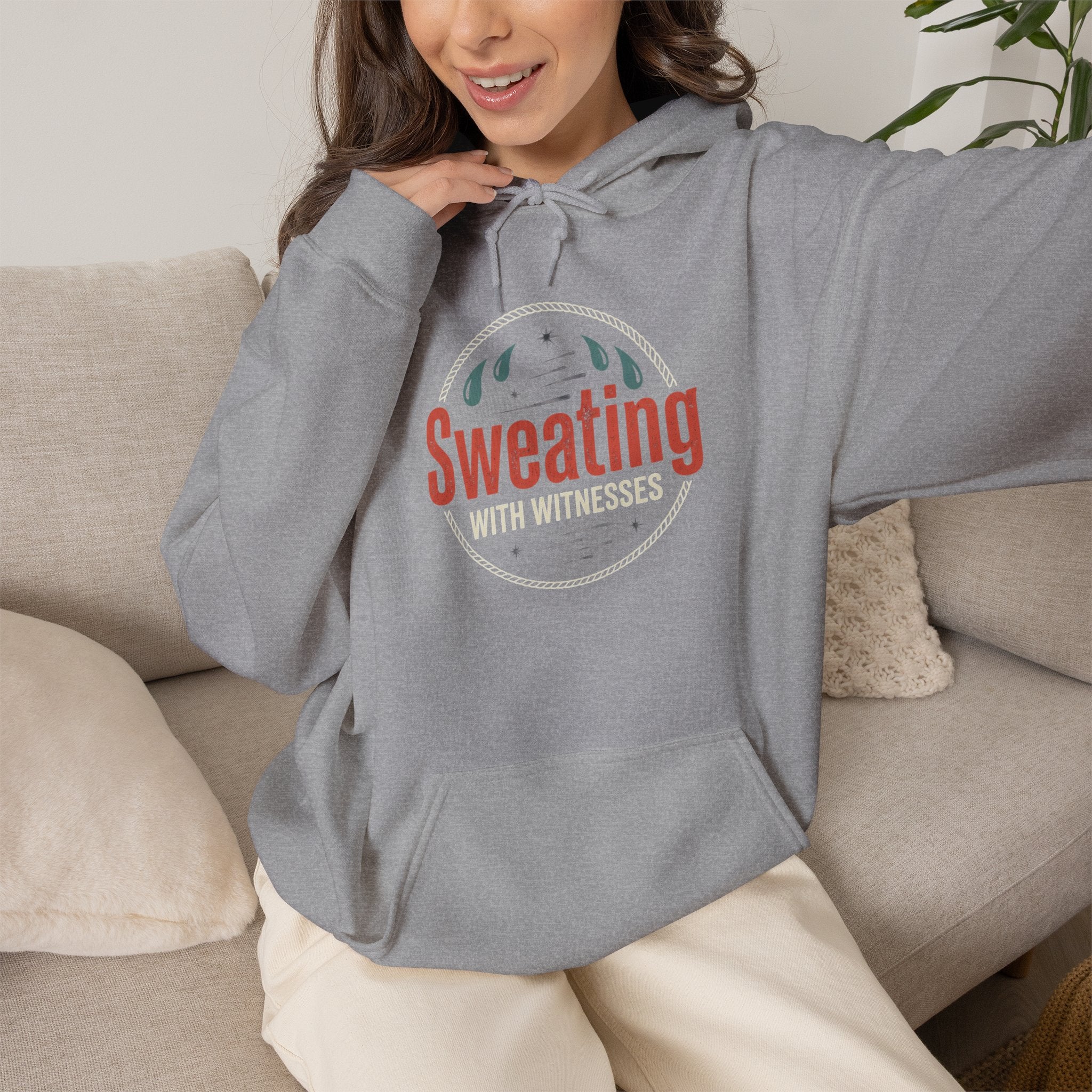 Sweating with Witnesses Unisex Heavy Blend™ Hooded Sweatshirt