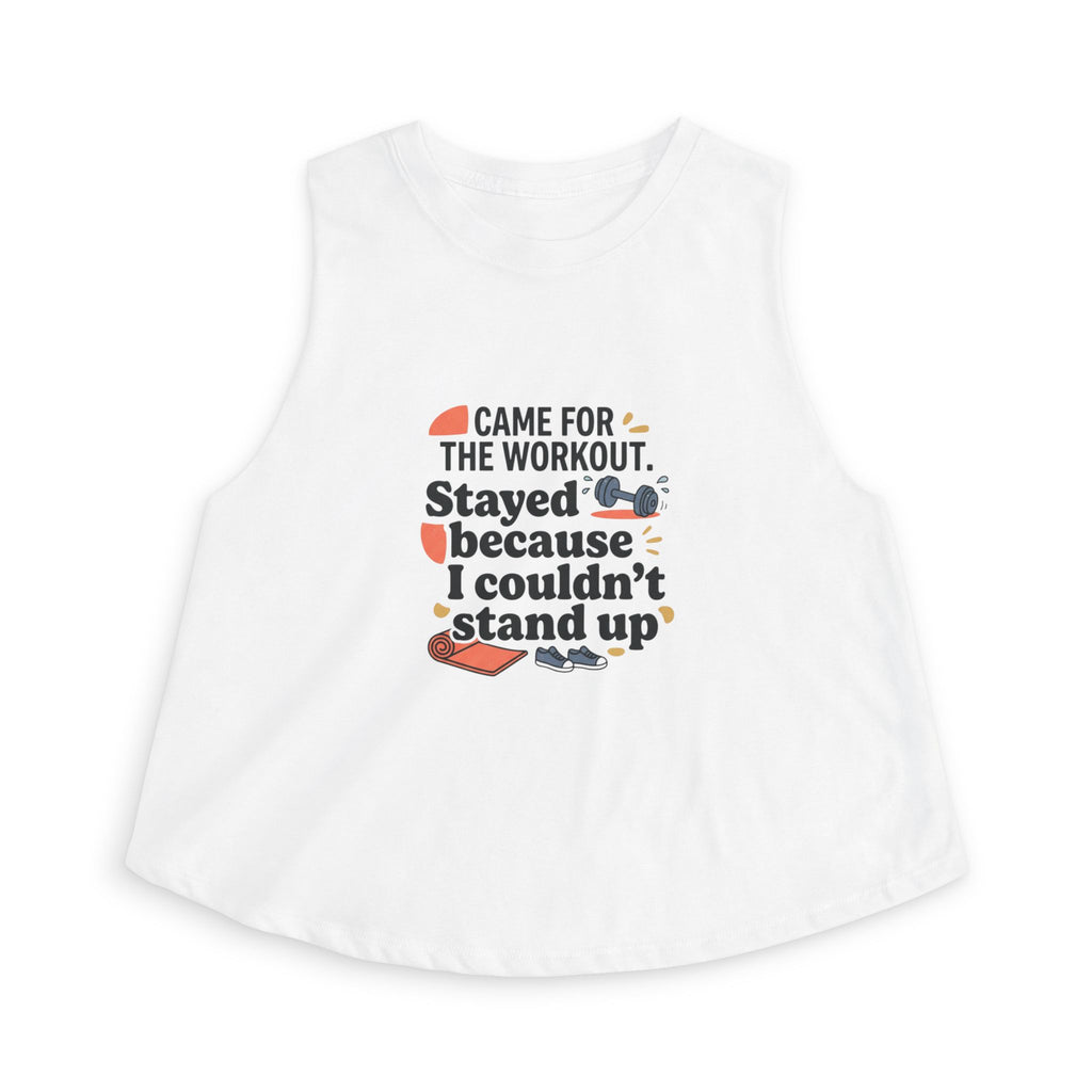 Came for the Workout Women's Crop Top