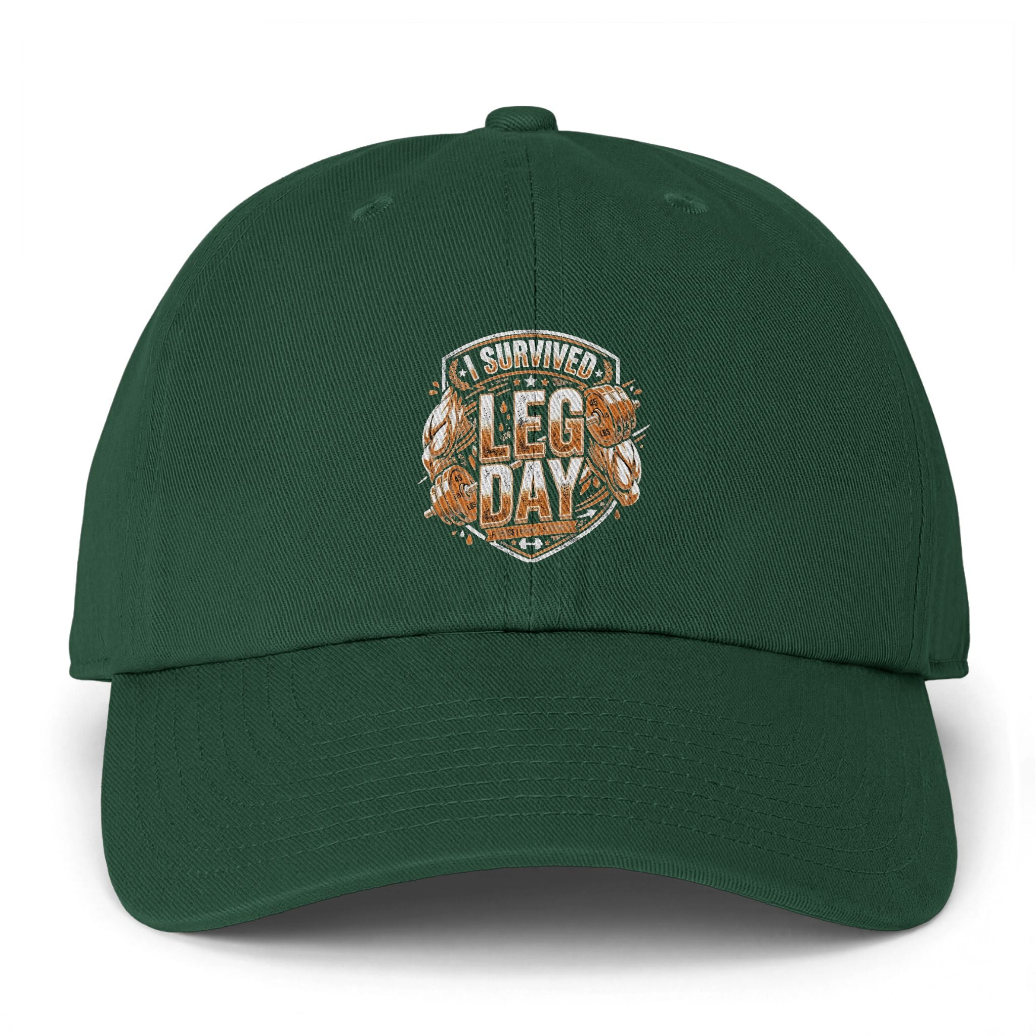 I Survived Leg Day Clean Up Cap