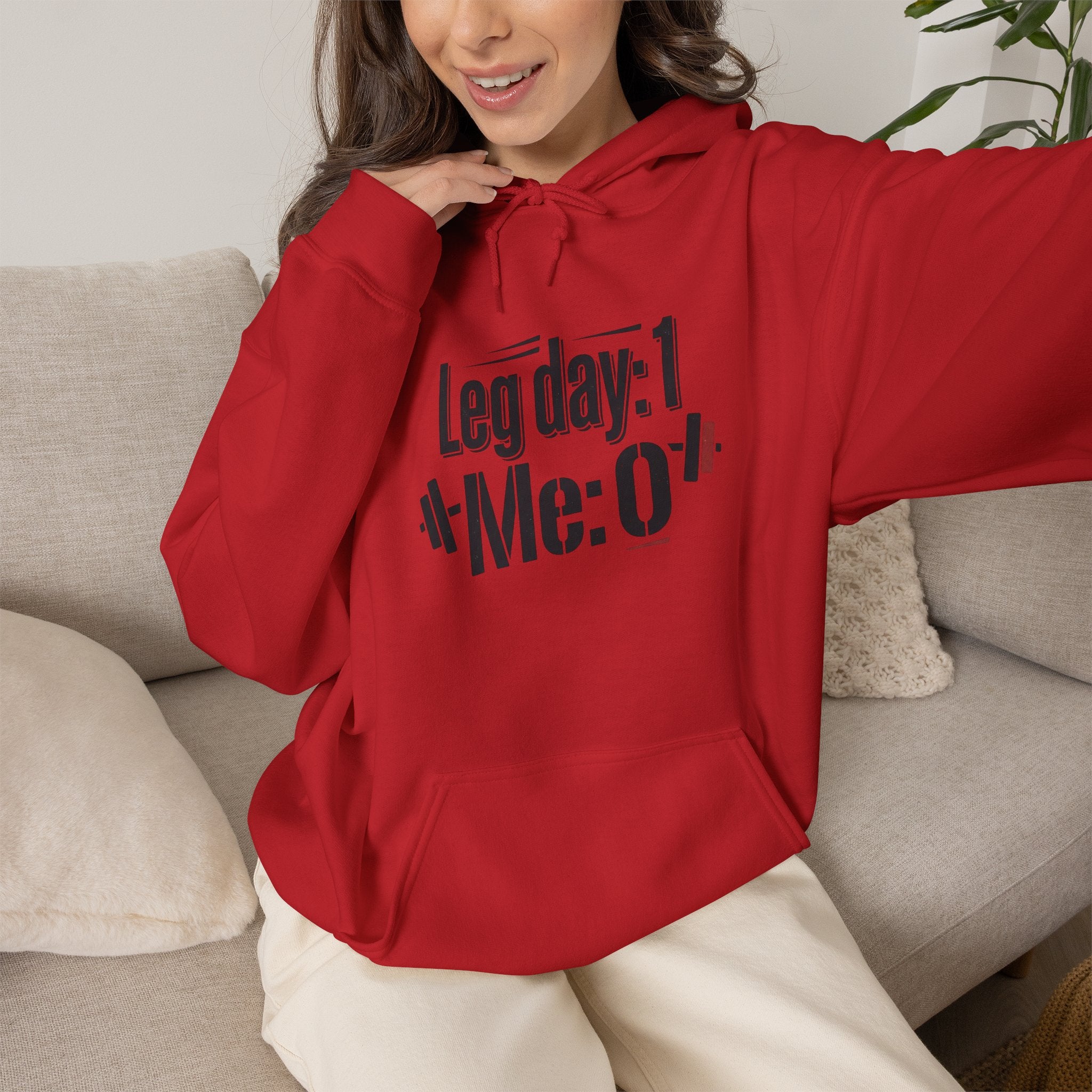 Leg Day Unisex Heavy Blend™ Hooded Sweatshirt