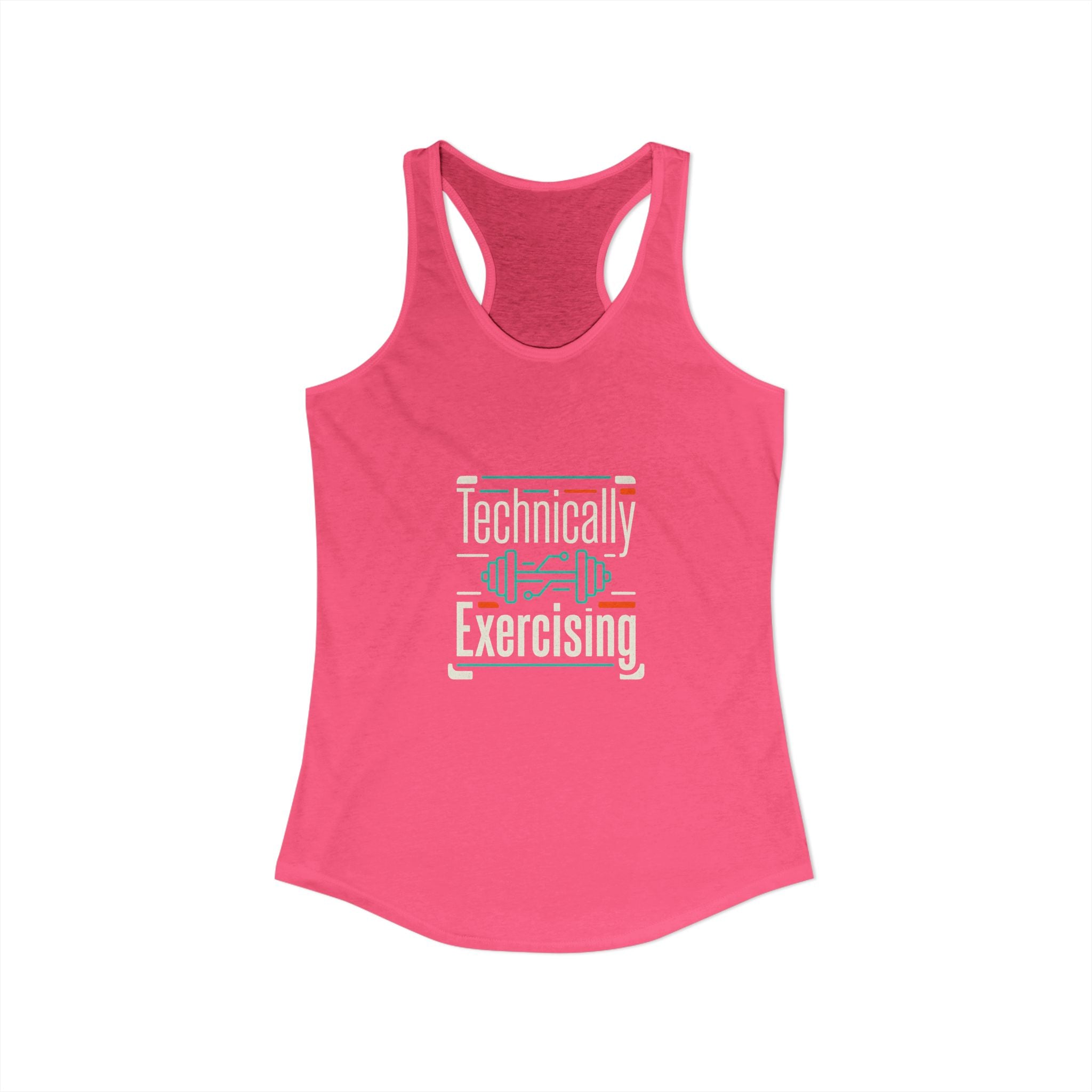 Technically Exercising Women's Ideal Racerback Tank
