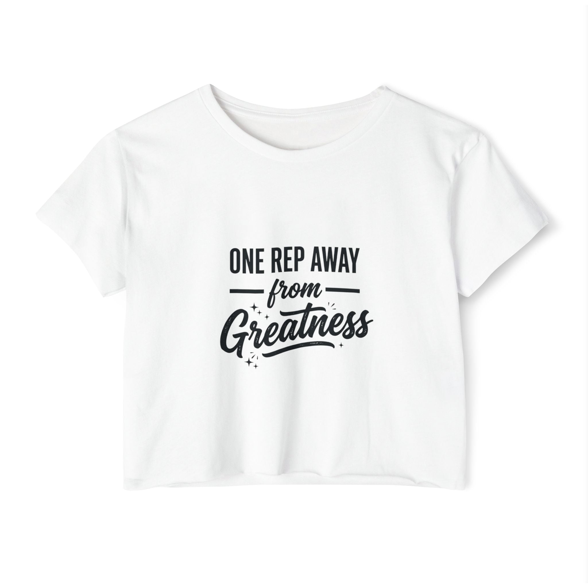 One Rep Away Women's Festival Crop Top