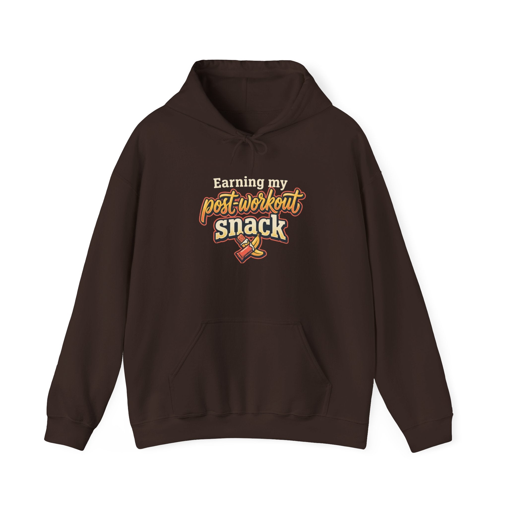 Earning My Post-Workout Snack Unisex Heavy Blend™ Hooded Sweatshirt