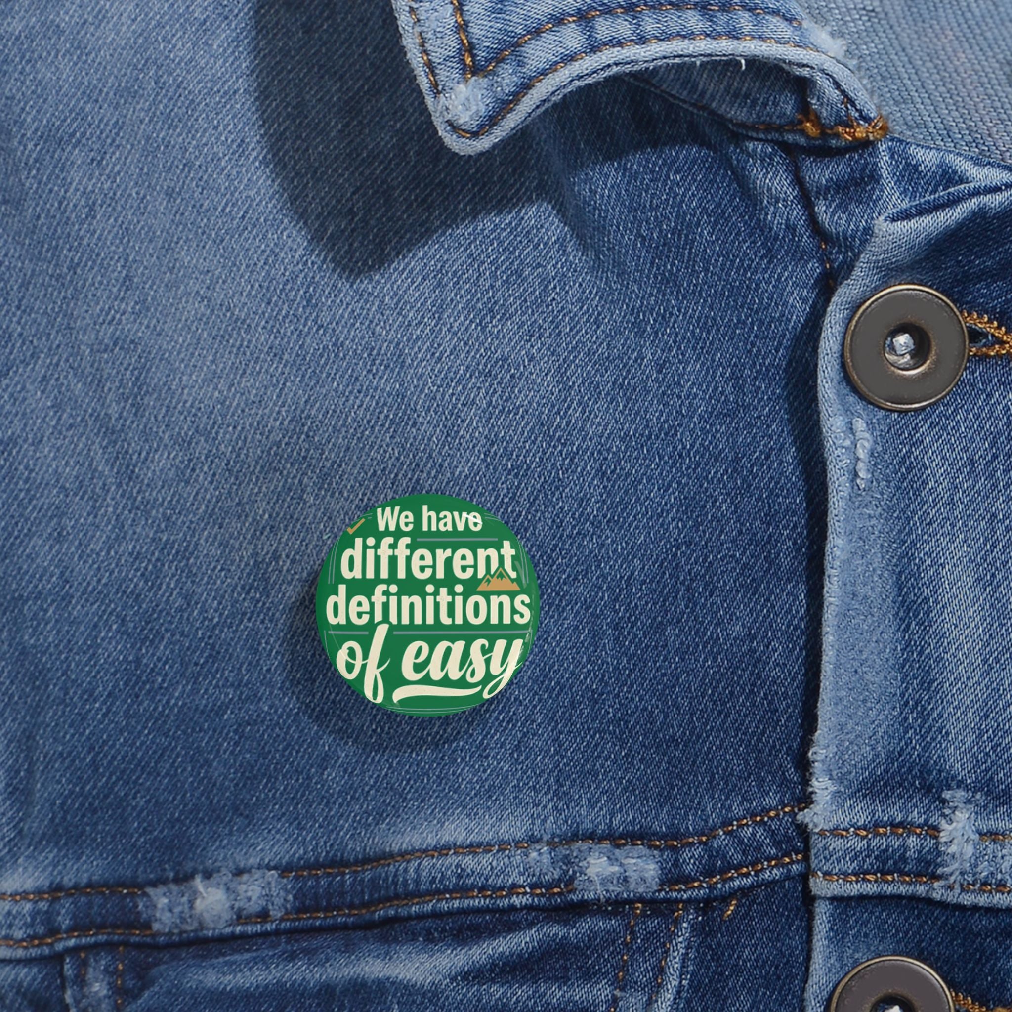 We Have Different Definitions of Easy Round Pins