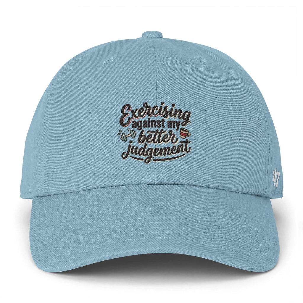 Exercising Against My Better Judgement Clean Up Cap