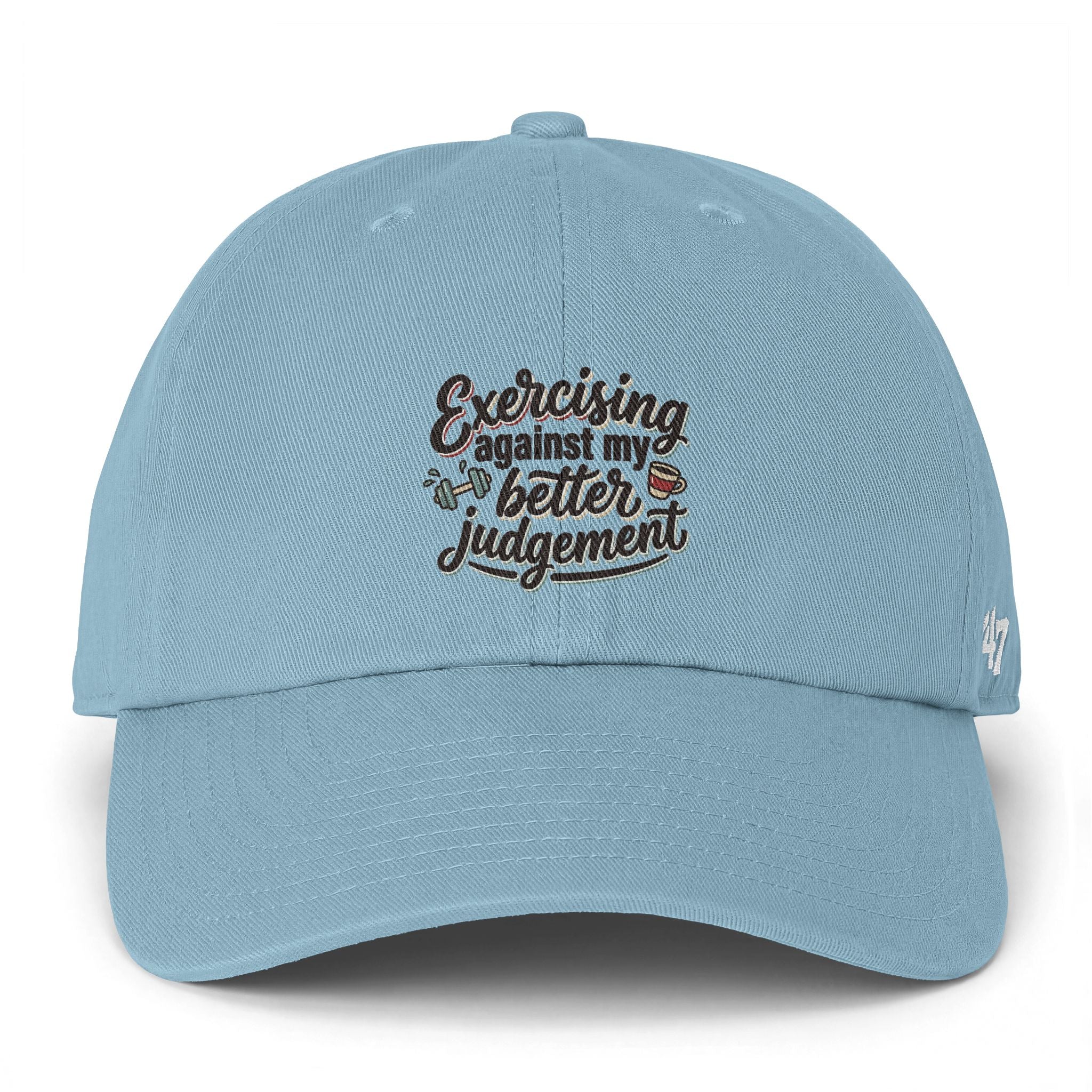 Exercising Against My Better Judgement Clean Up Cap