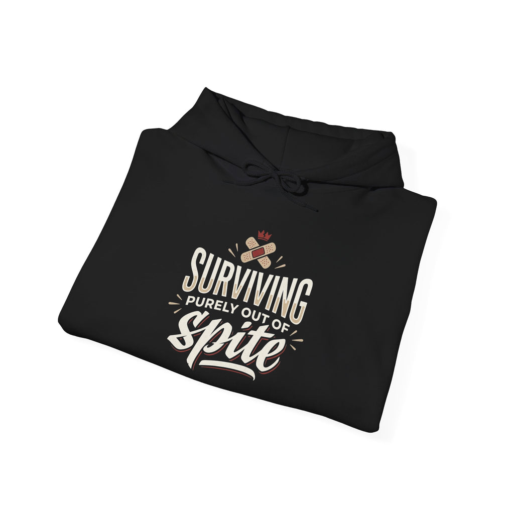 Surviving Purely Out of Spite Unisex Heavy Blend™ Hooded Sweatshirt