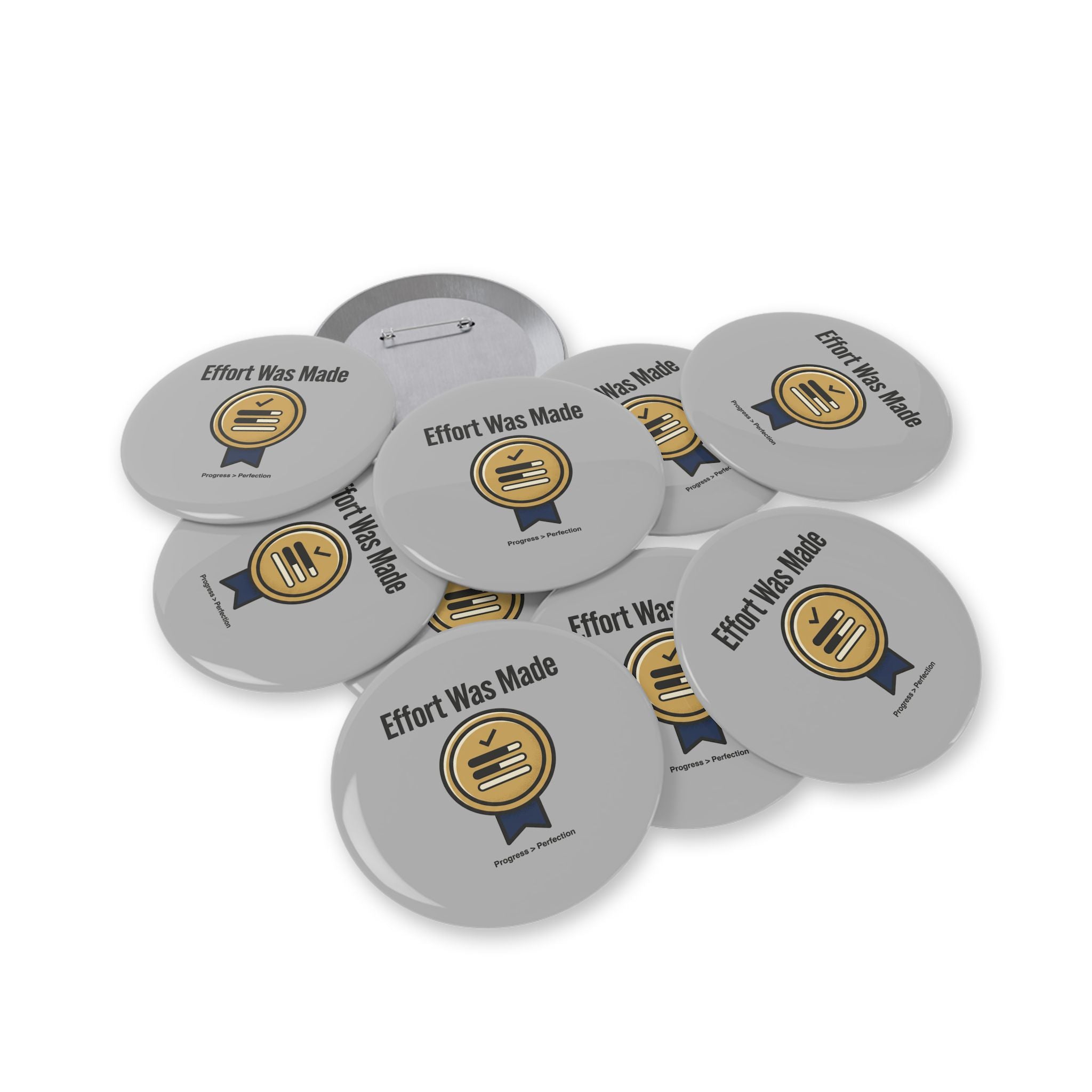 Effort was Made Round Pins