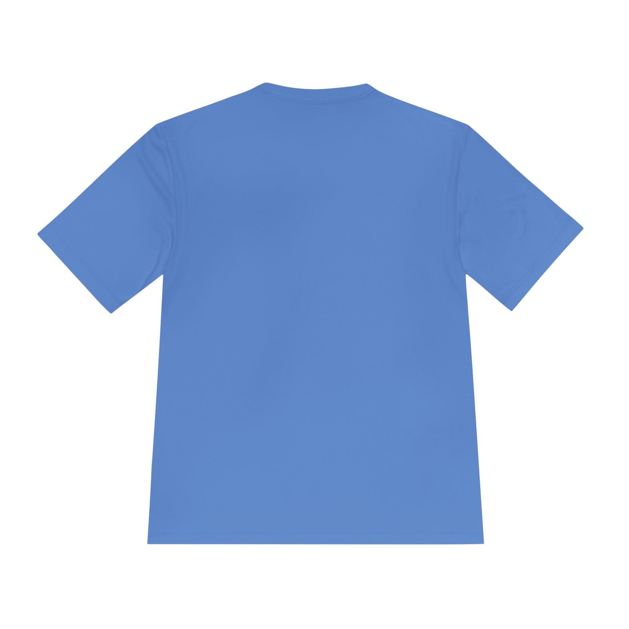 Powered by Protein and Poor Decisions Unisex Moisture Wicking Tee