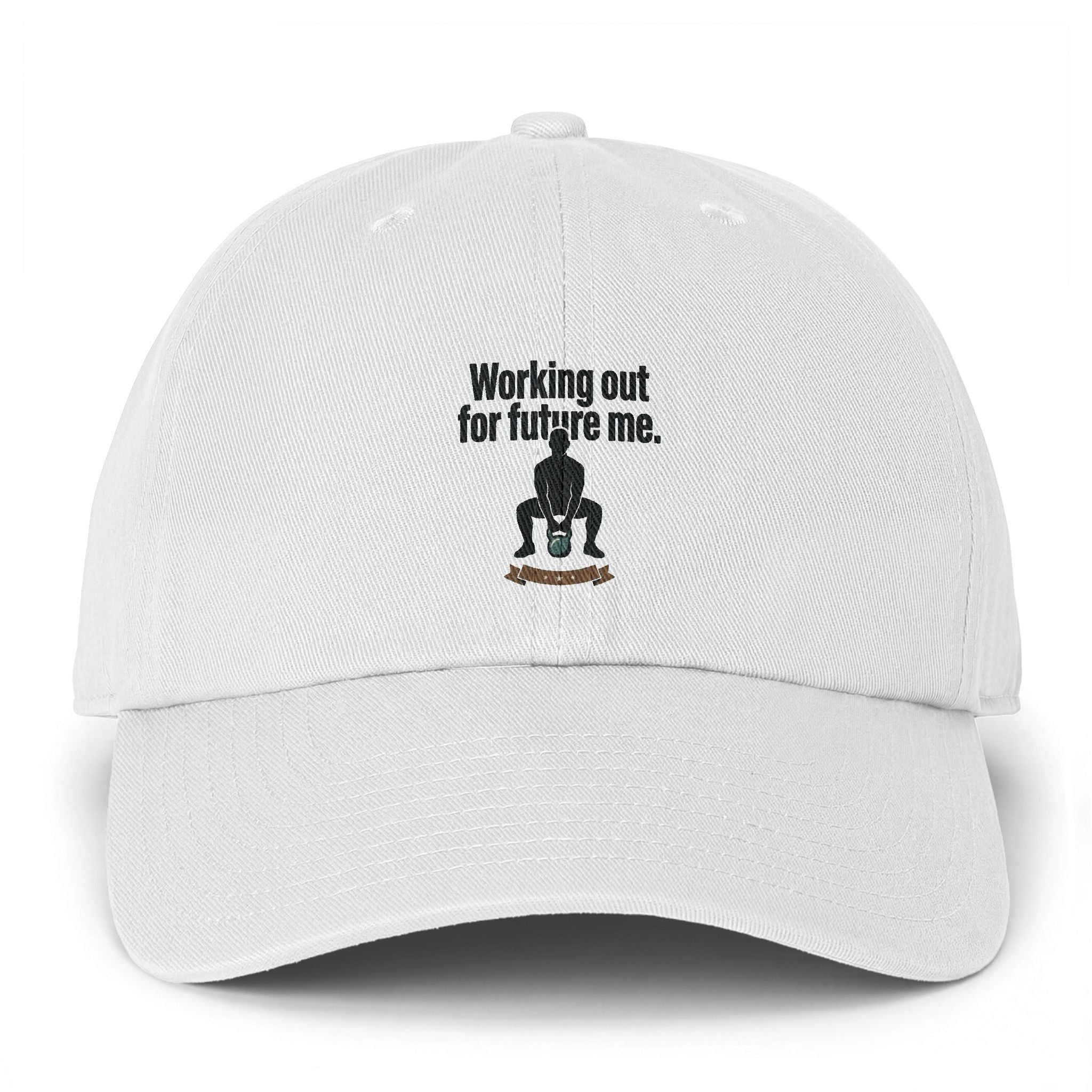 Working Out For Future Me Clean Up Cap