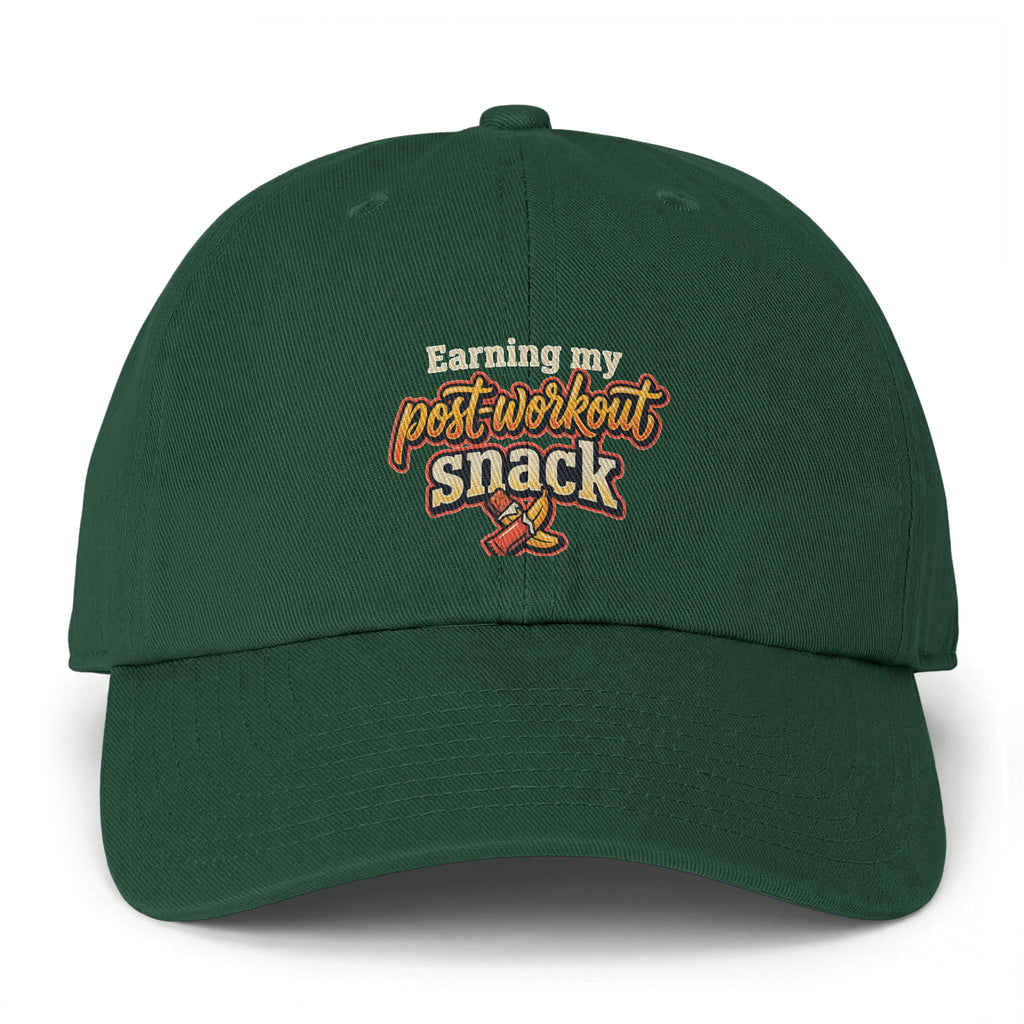Earning My Post-Workout Snack Clean Up Cap