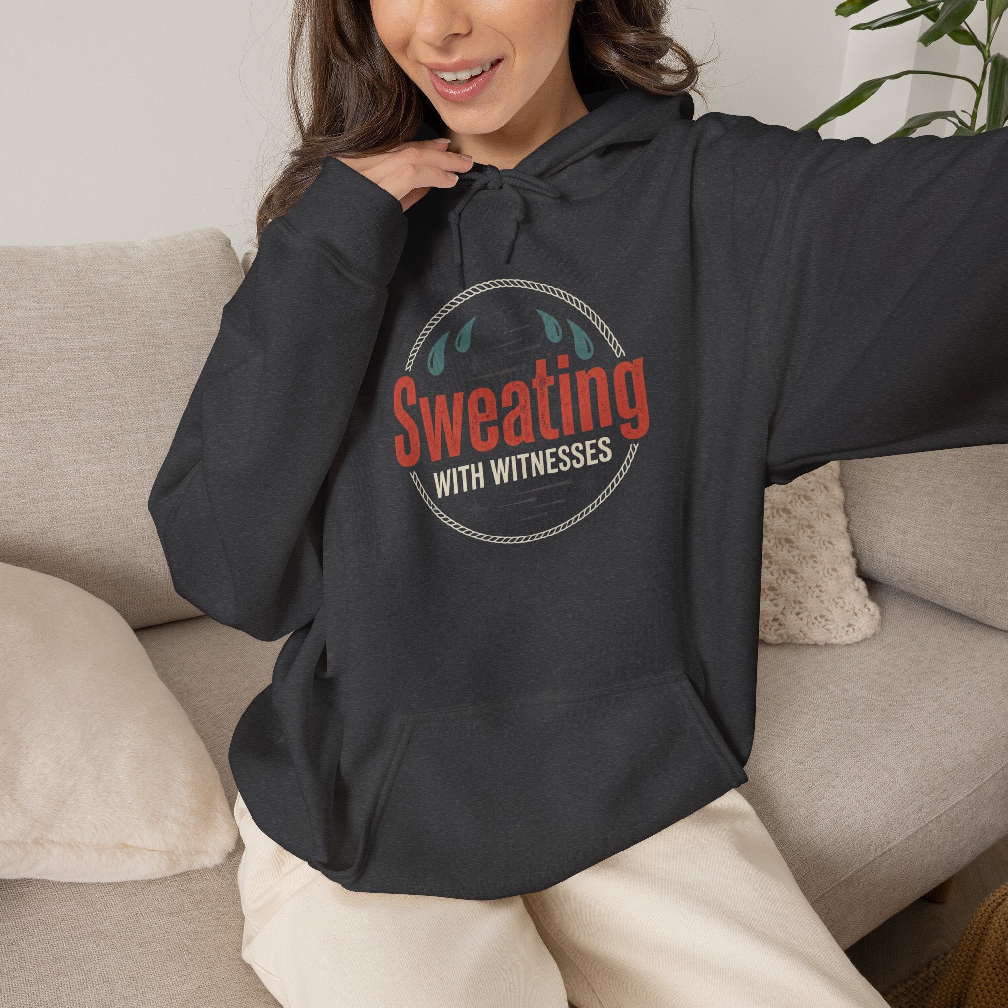 Sweating with Witnesses Unisex Heavy Blend™ Hooded Sweatshirt