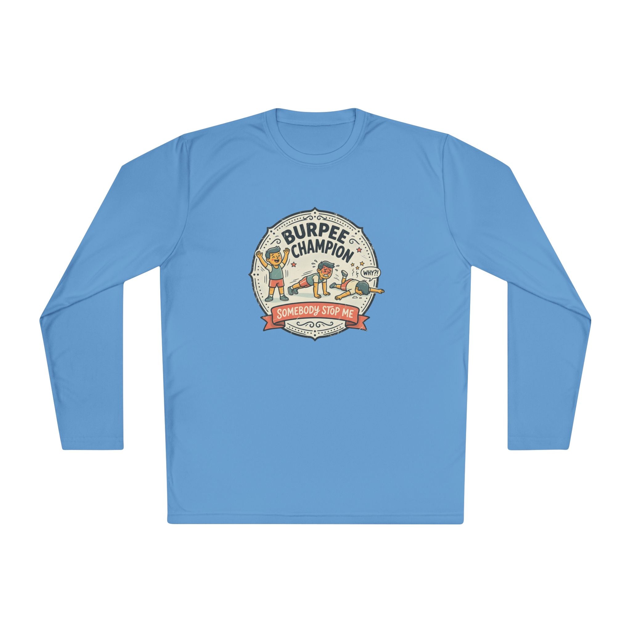 Burpee Champion Unisex Lightweight Long Sleeve Tee