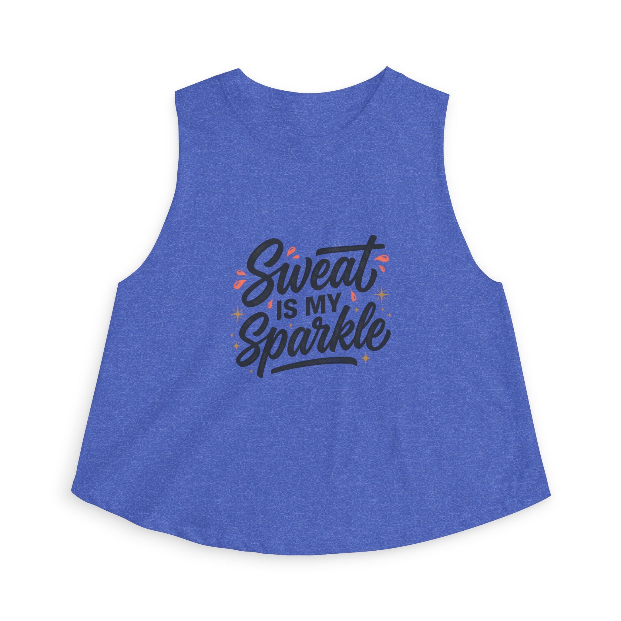 Sweat is My Sparkle Women's Crop Top