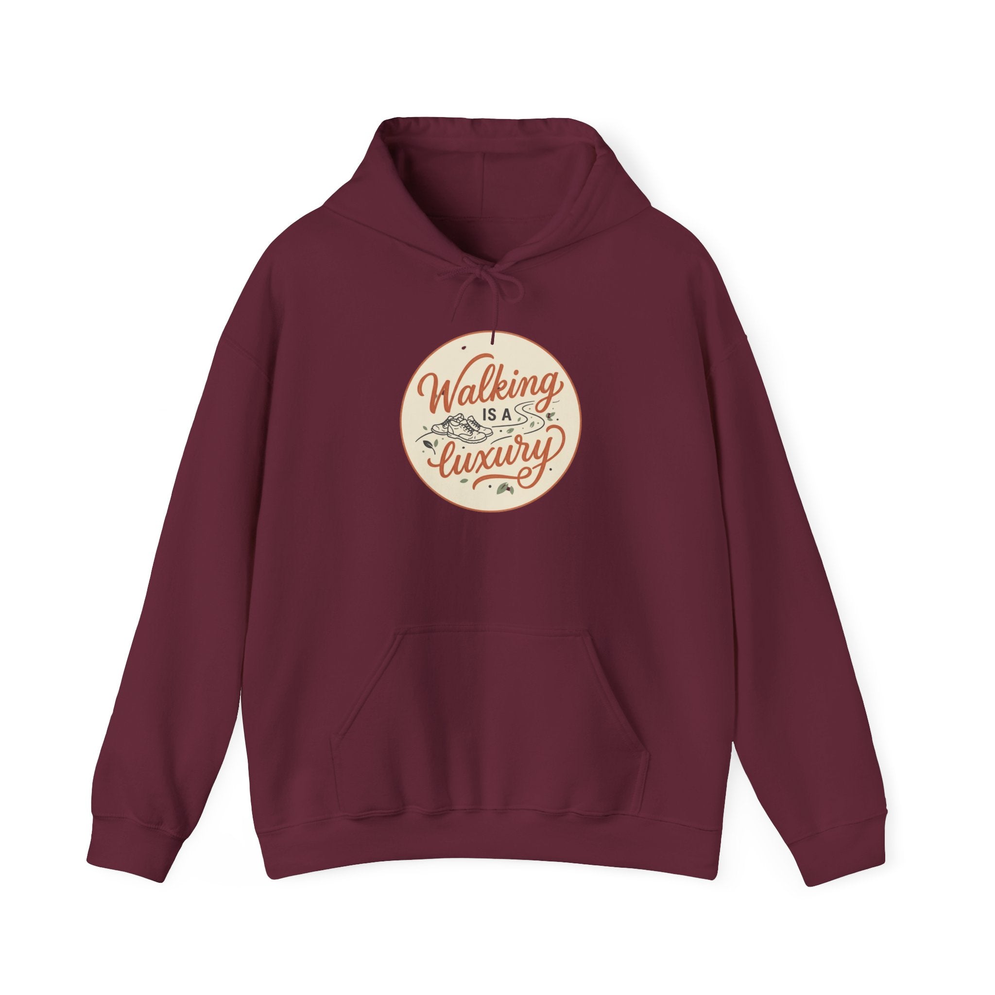 Walking is a Luxury Unisex Heavy Blend™ Hooded Sweatshirt