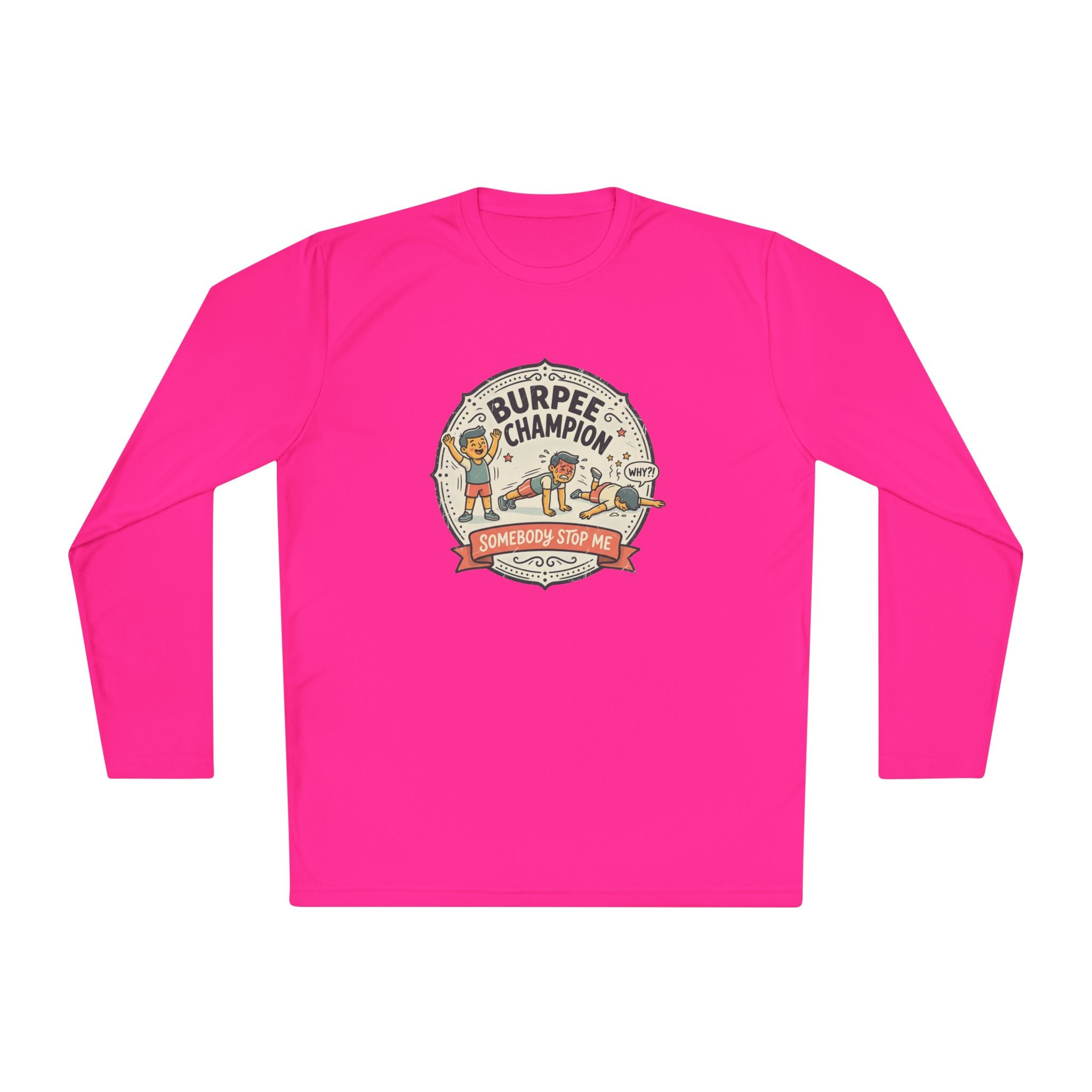 Burpee Champion Unisex Lightweight Long Sleeve Tee