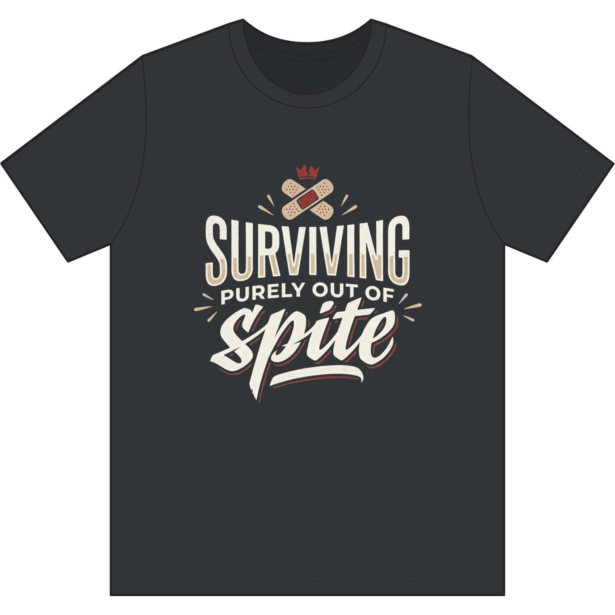 Surviving Purely Out of Spite Dri-Power 100% Polyester T-Shirt