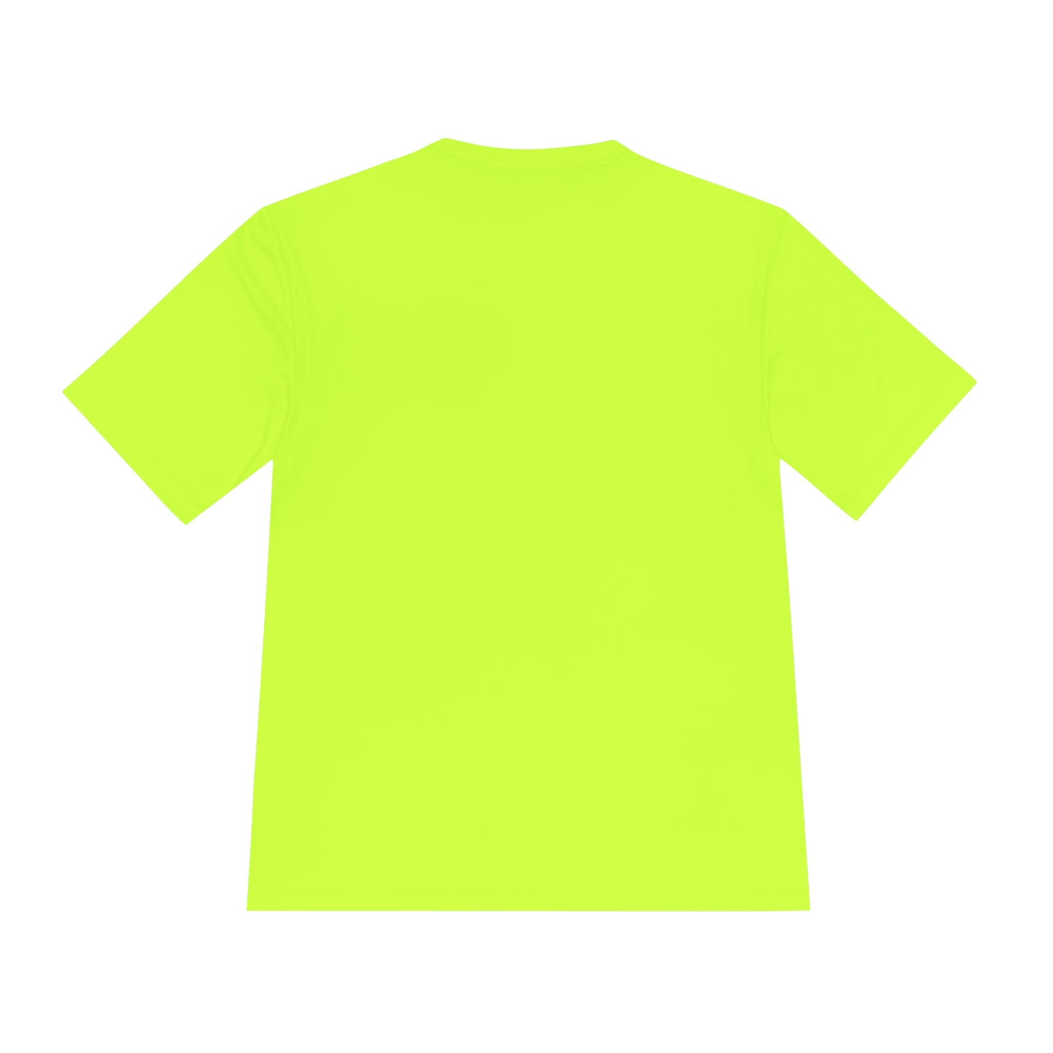 Powered by Protein and Poor Decisions Unisex Moisture Wicking Tee