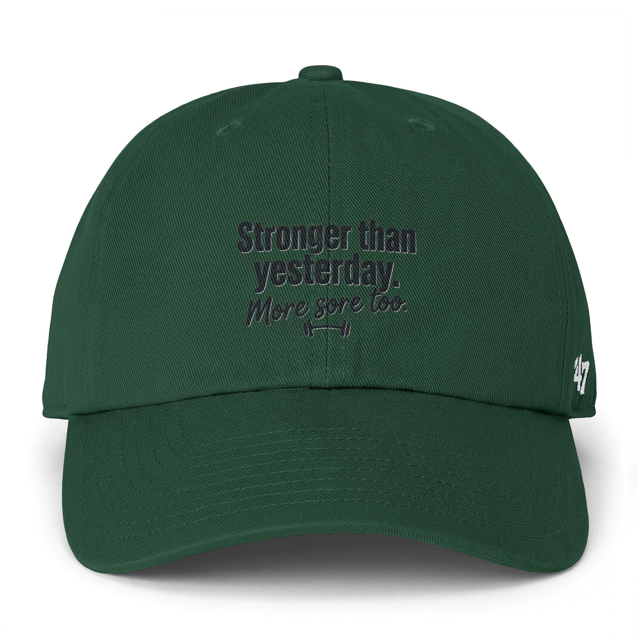 Stronger Than Yesterday Clean Up Cap