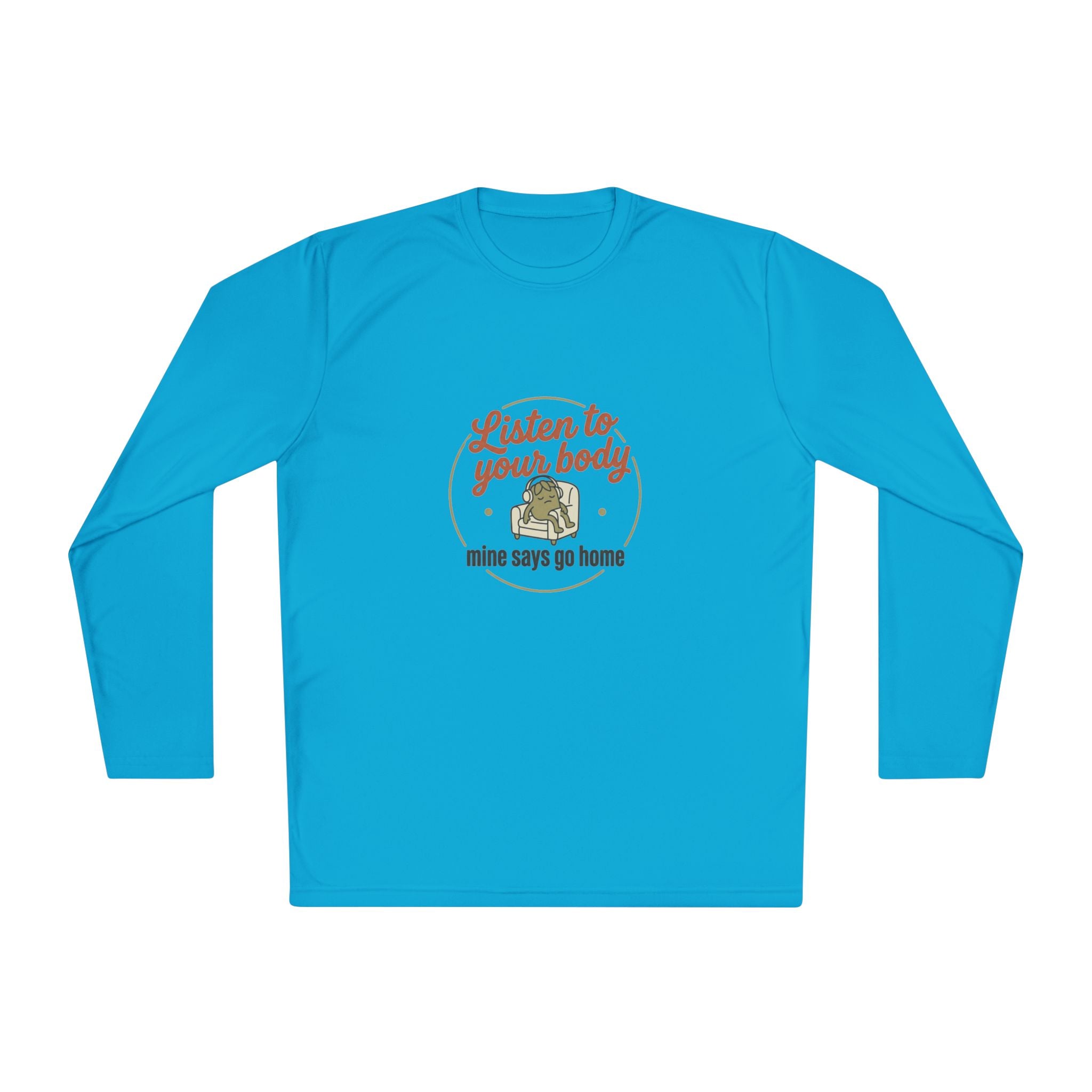 Listen to Your Body Unisex Lightweight Long Sleeve Tee