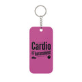 Cardio is Harassment Double-Sided Keychain Charm