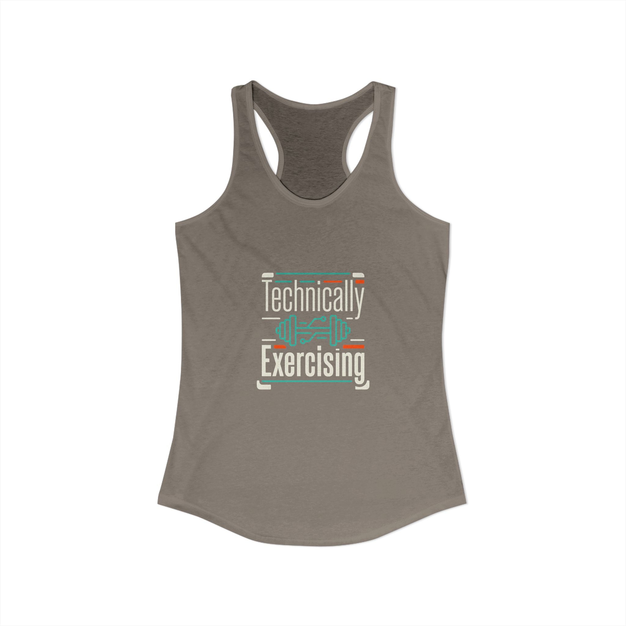 Technically Exercising Women's Ideal Racerback Tank