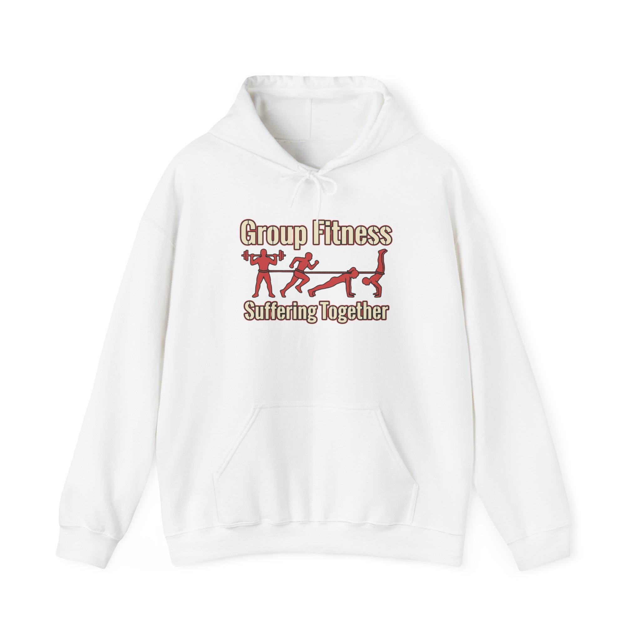 Group Fitness Suffering Together Unisex Heavy Blend™ Hooded Sweatshirt