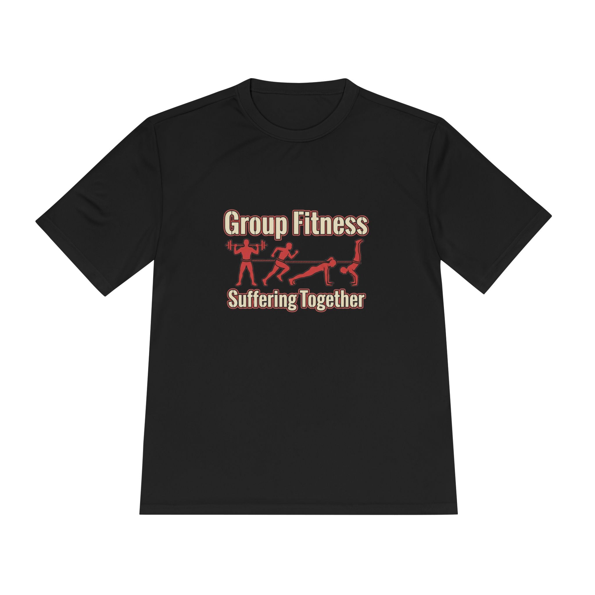 Group Fitness Suffering Together Unisex Moisture Wicking Tee