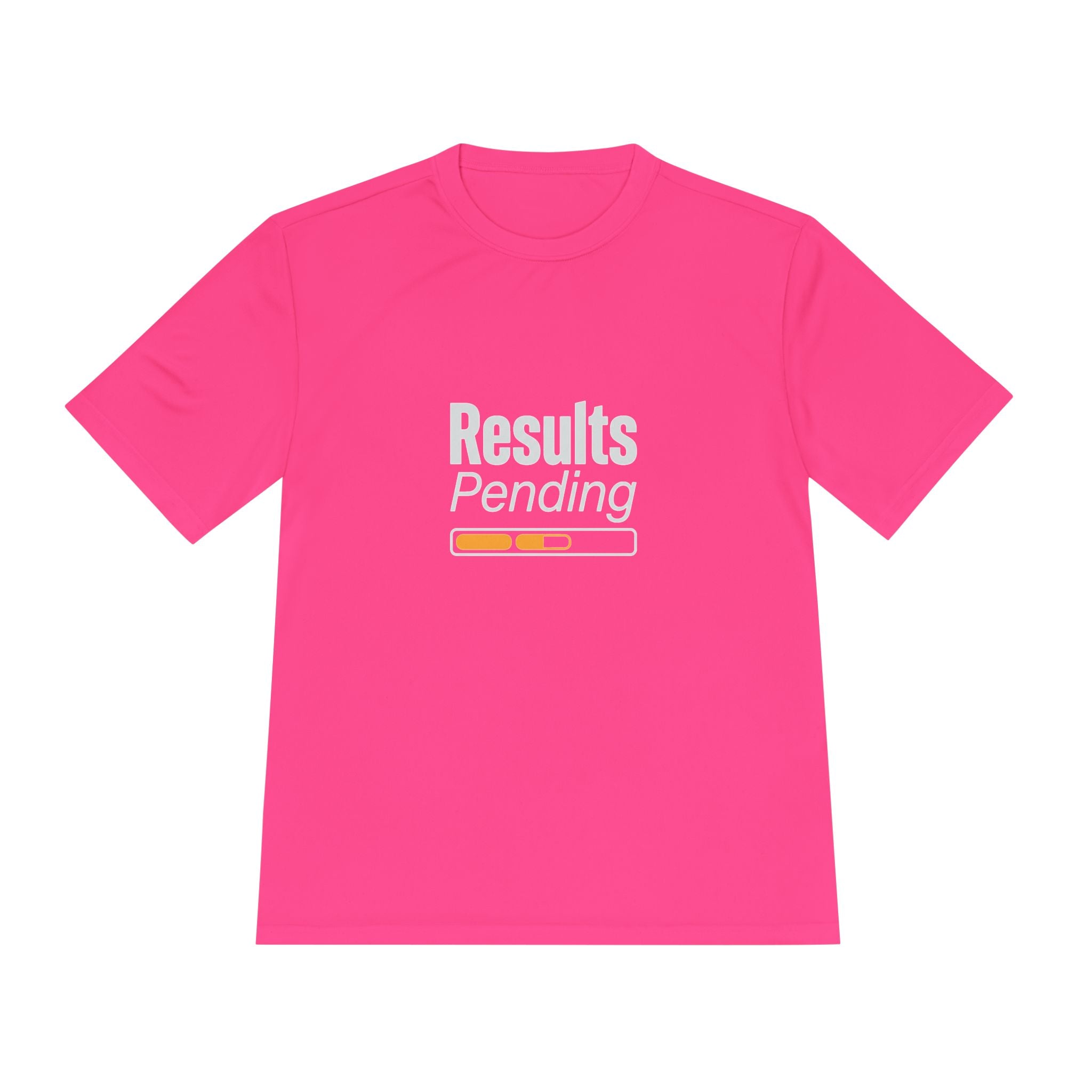 Results Pending Unisex Moisture Wicking Tee