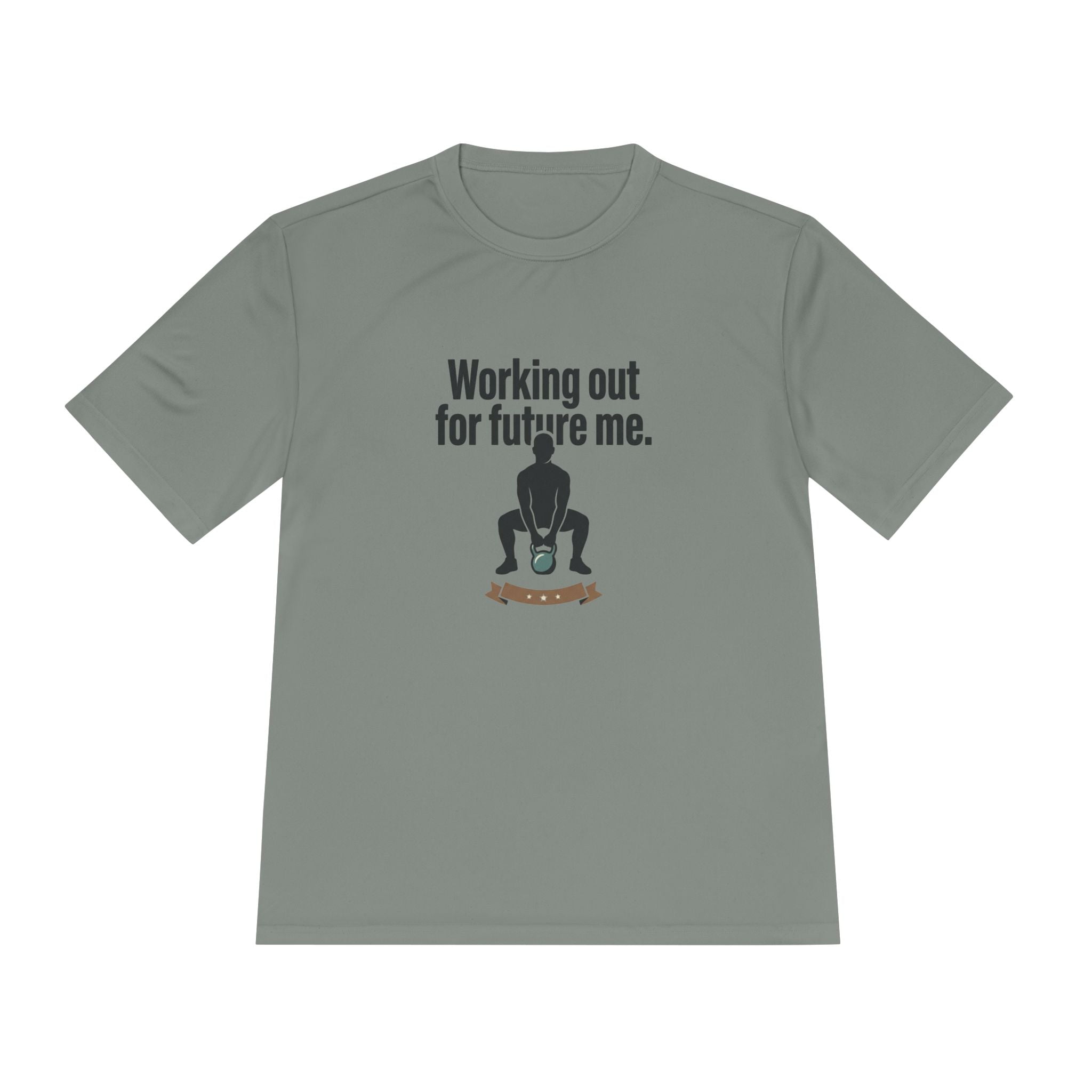 Working Out For Future Me Unisex Moisture Wicking Tee