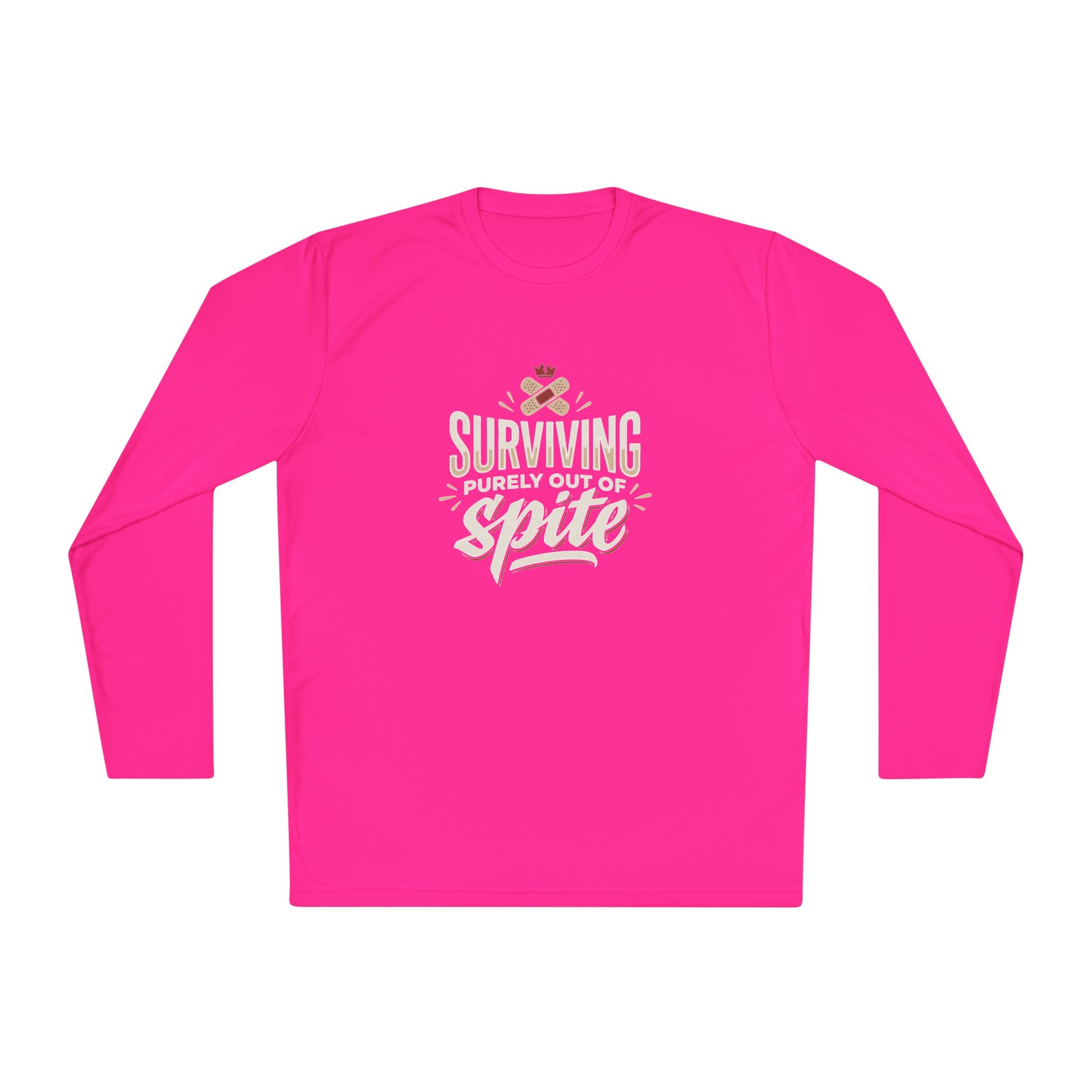 Surviving Purely Out of Spite Unisex Lightweight Long Sleeve Tee