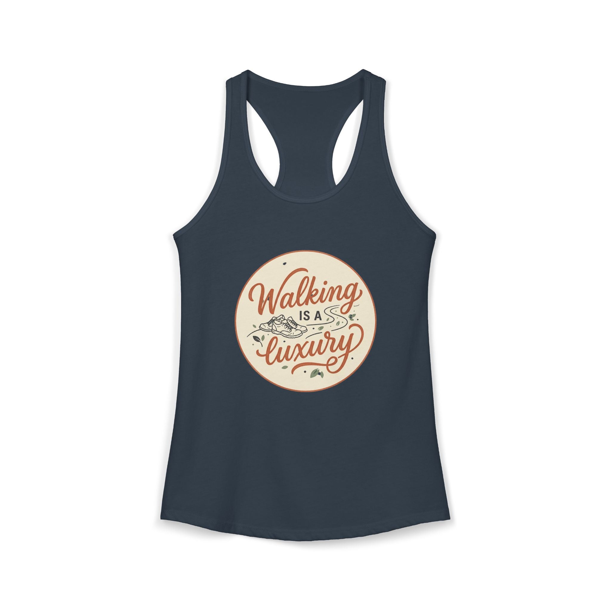 Walking is a Luxury Women's Ideal Racerback Tank