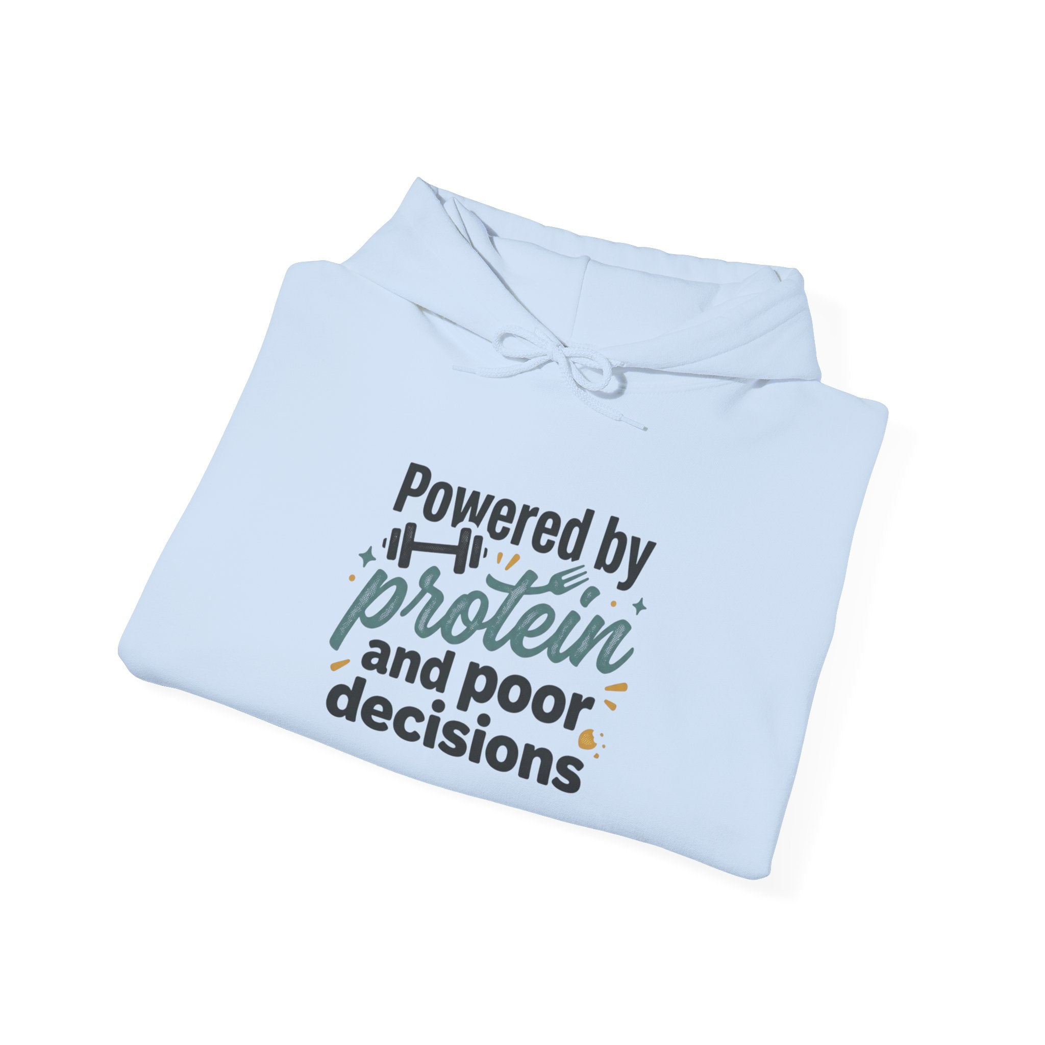 Powered by Protein Unisex Heavy Blend™ Hooded Sweatshirt
