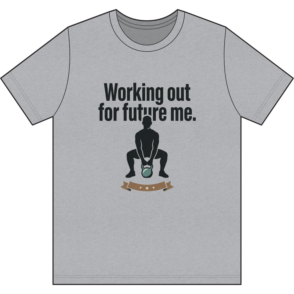 Working Out For Future Me Dri-Power 100% Polyester T-Shirt