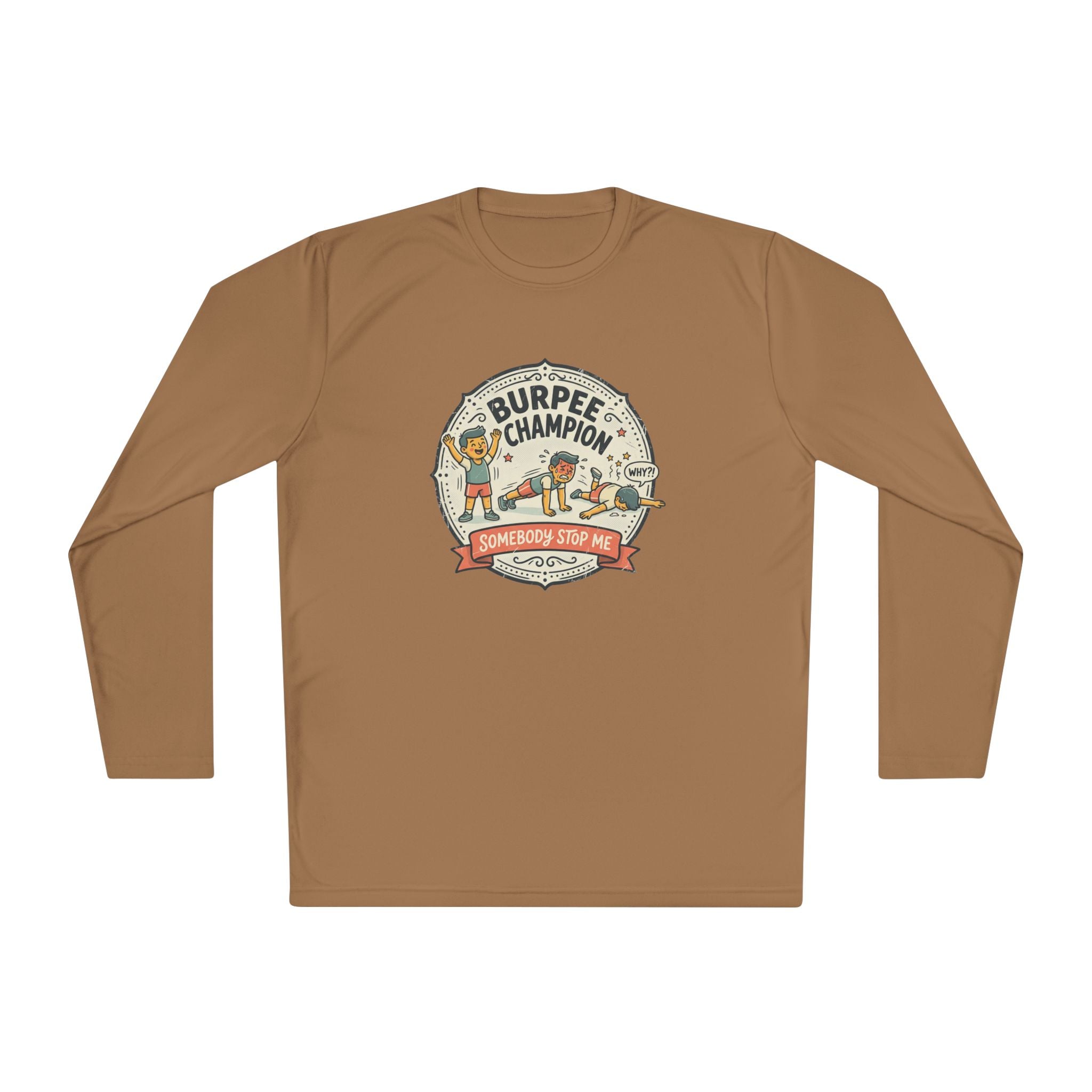 Burpee Champion Unisex Lightweight Long Sleeve Tee