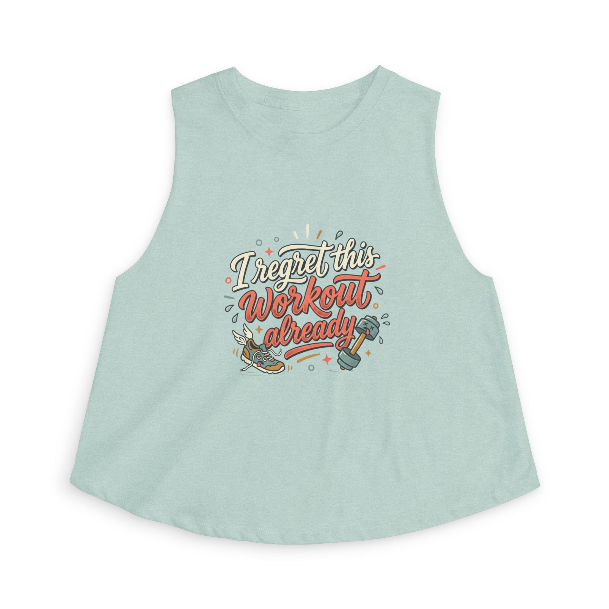 I Regret This Workout Already Women's Crop Top