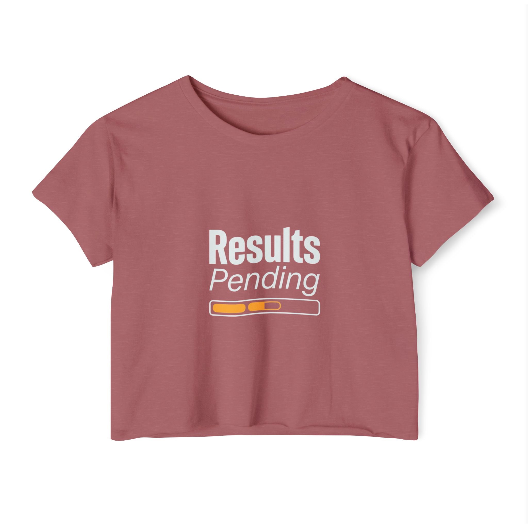 Results Pending Women's Festival Crop Top