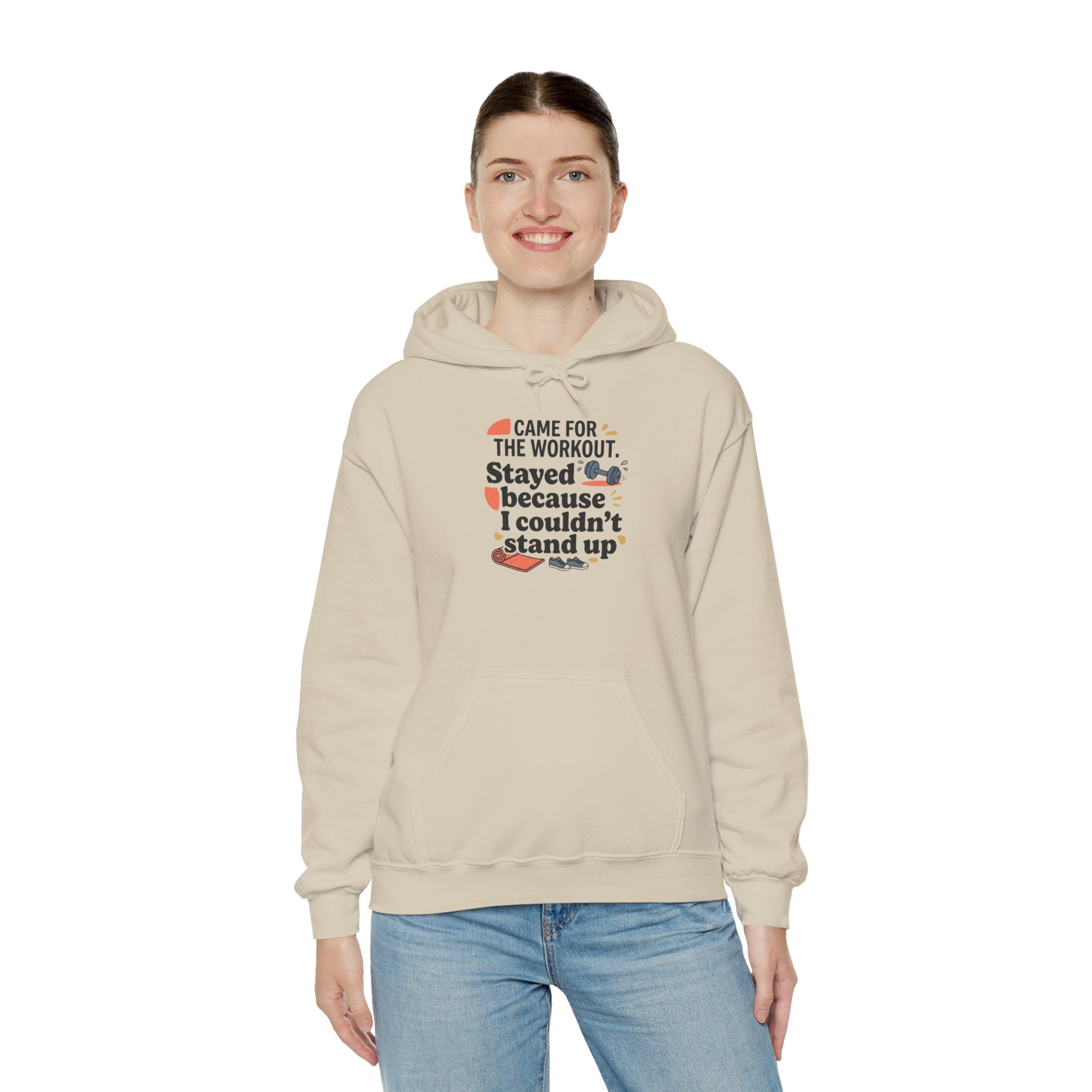 Came for the Workout Unisex Heavy Blend™ Hooded Sweatshirt