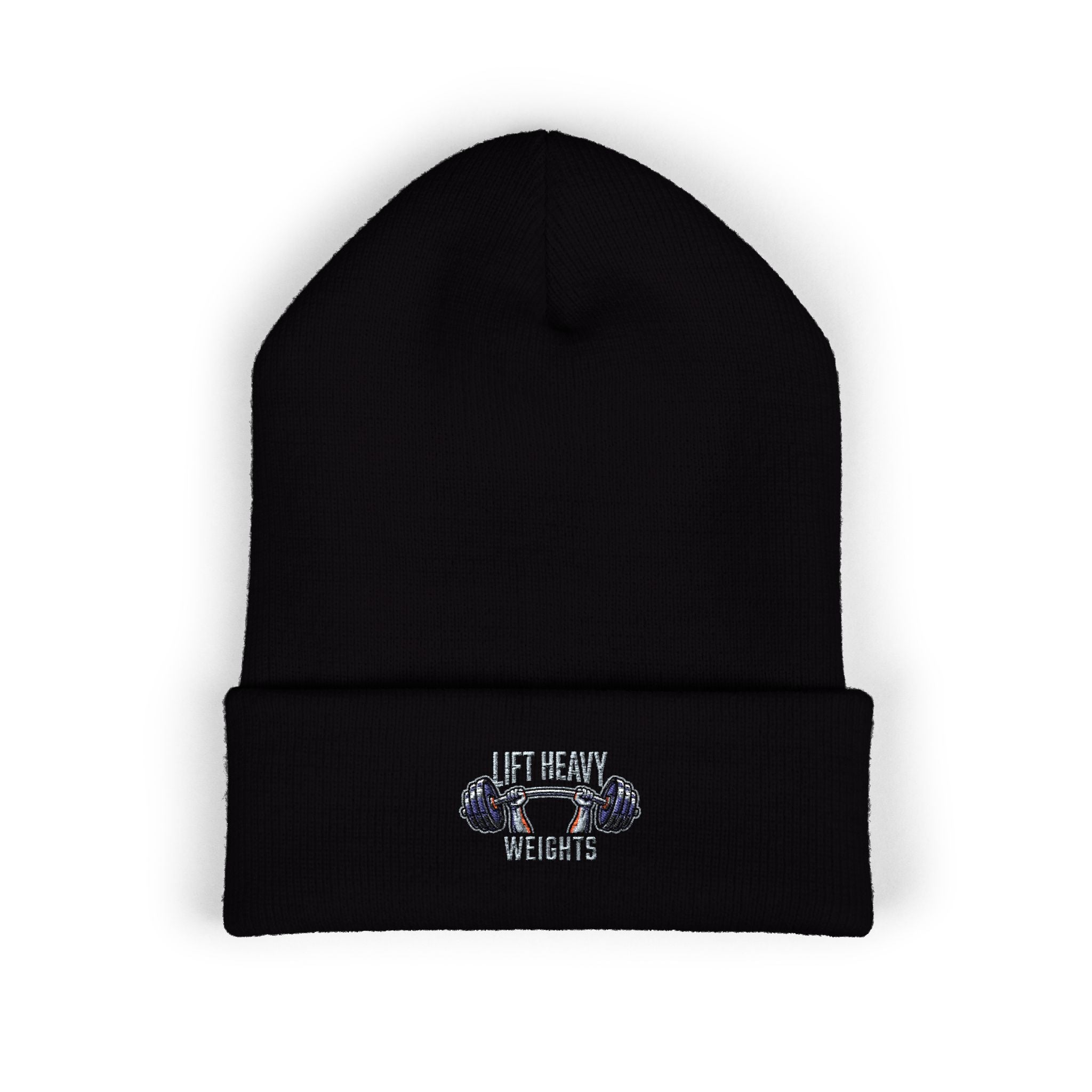 Lift Heavy Weights Classic Cuffed Beanie (Embroidery)