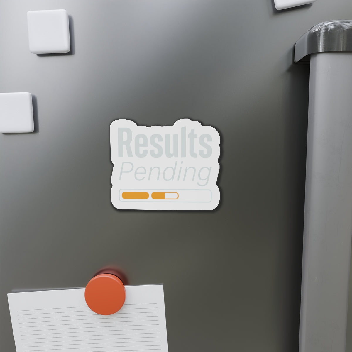 Results Pending Die-Cut Magnets