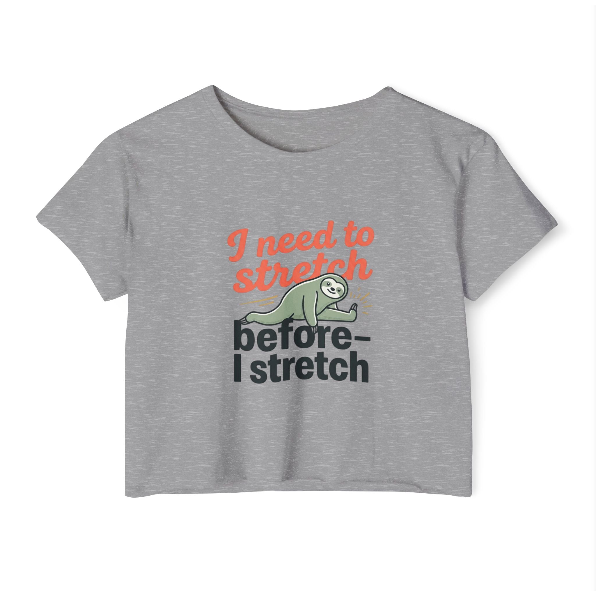 I Need to Stretch Women's Festival Crop Top