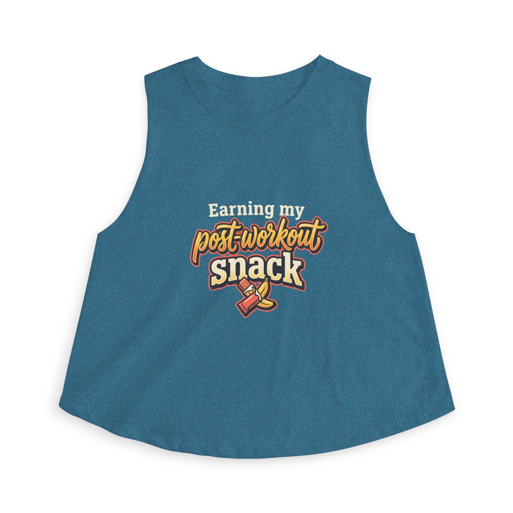Earning My Post-Workout Snack Women's Crop Top